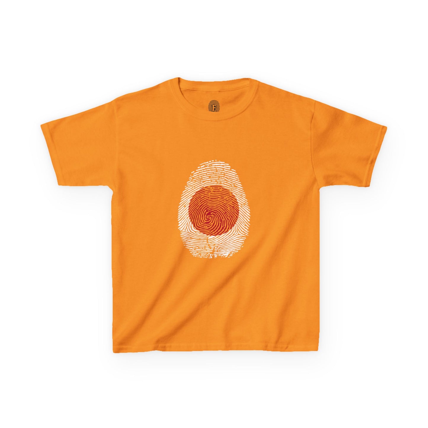 JAPAN Fingerprint flag Soccer World Cup Fan T-Shirt (KIDS - UNISEX)