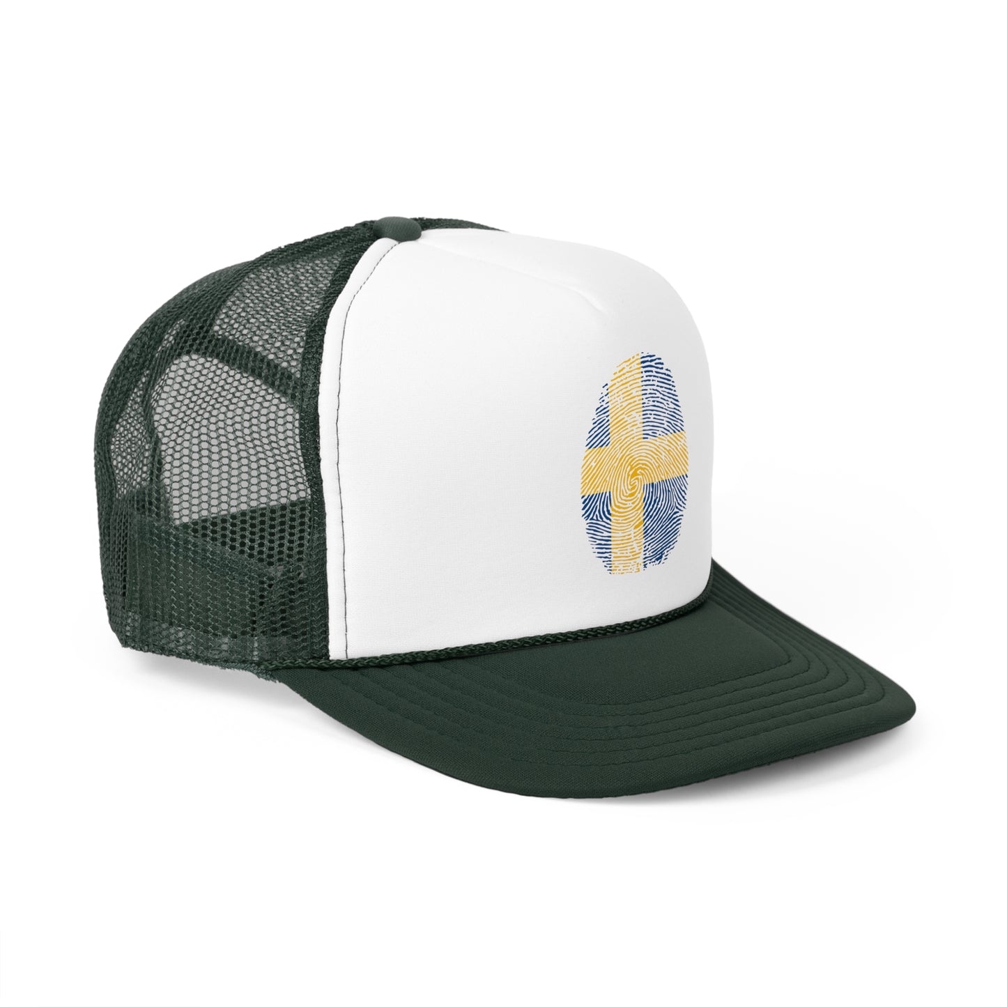 SWEEDEN Fingerprint flag Soccer World Cup Fan Hat (UNISEX)