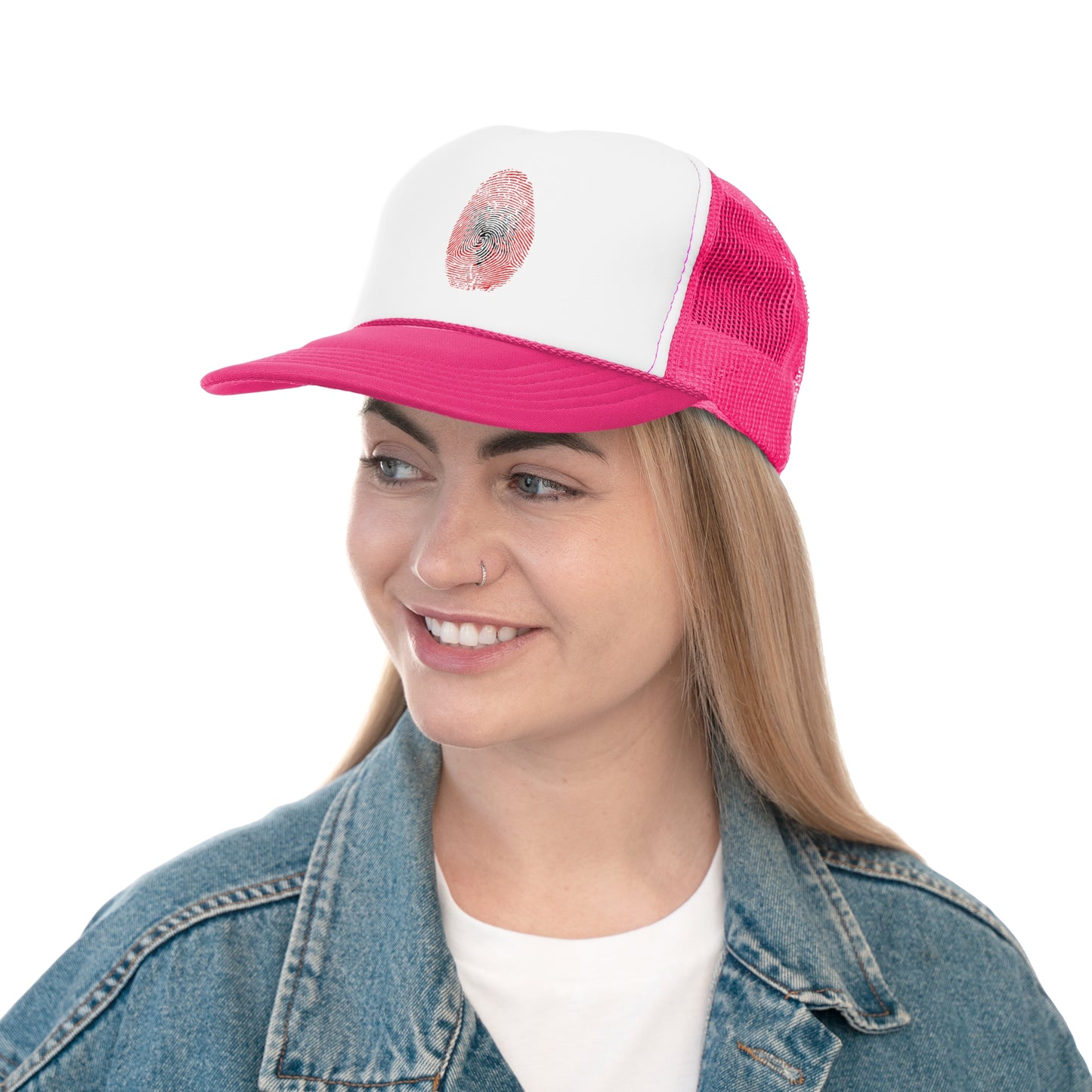 ALBANIA Fingerprint flag Soccer World Cup Fan Hat (UNISEX)