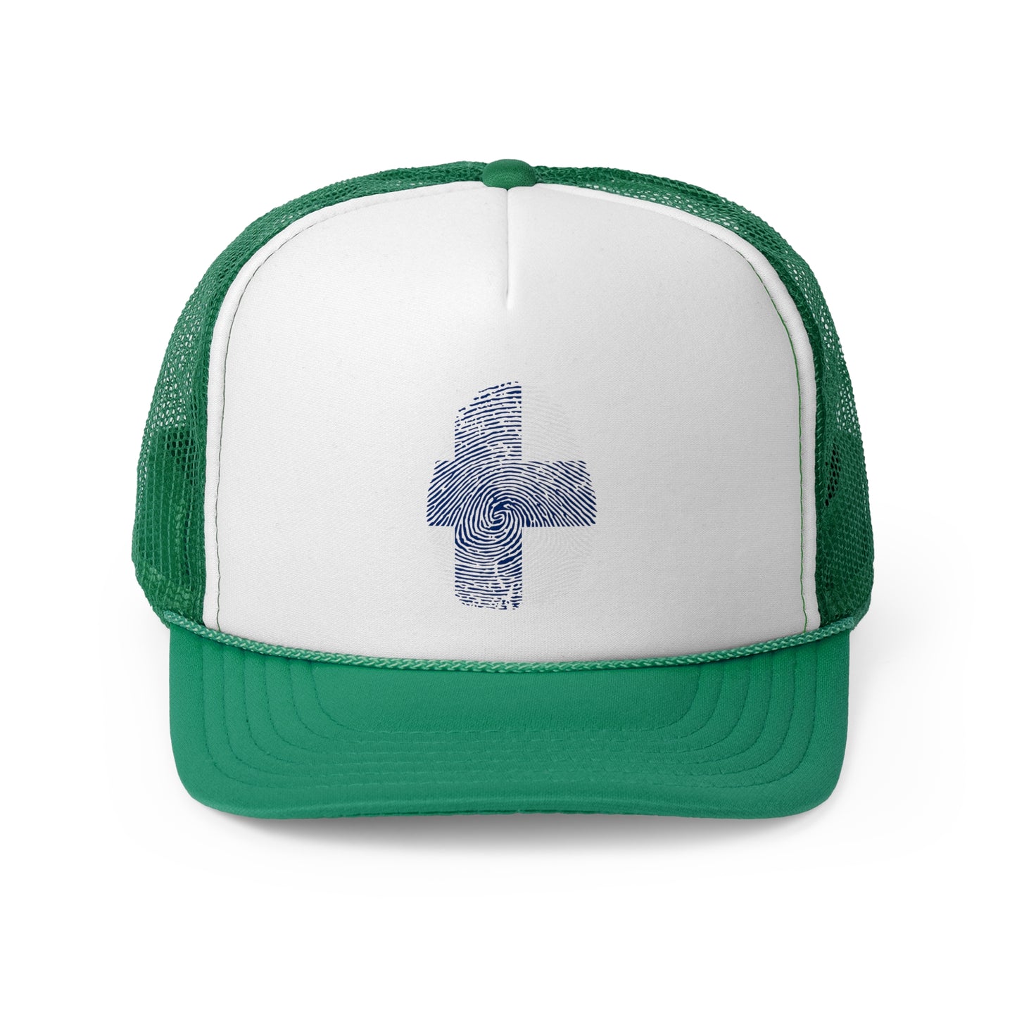 FINLAND Fingerprint flag Soccer World Cup Fan Hat (UNISEX)