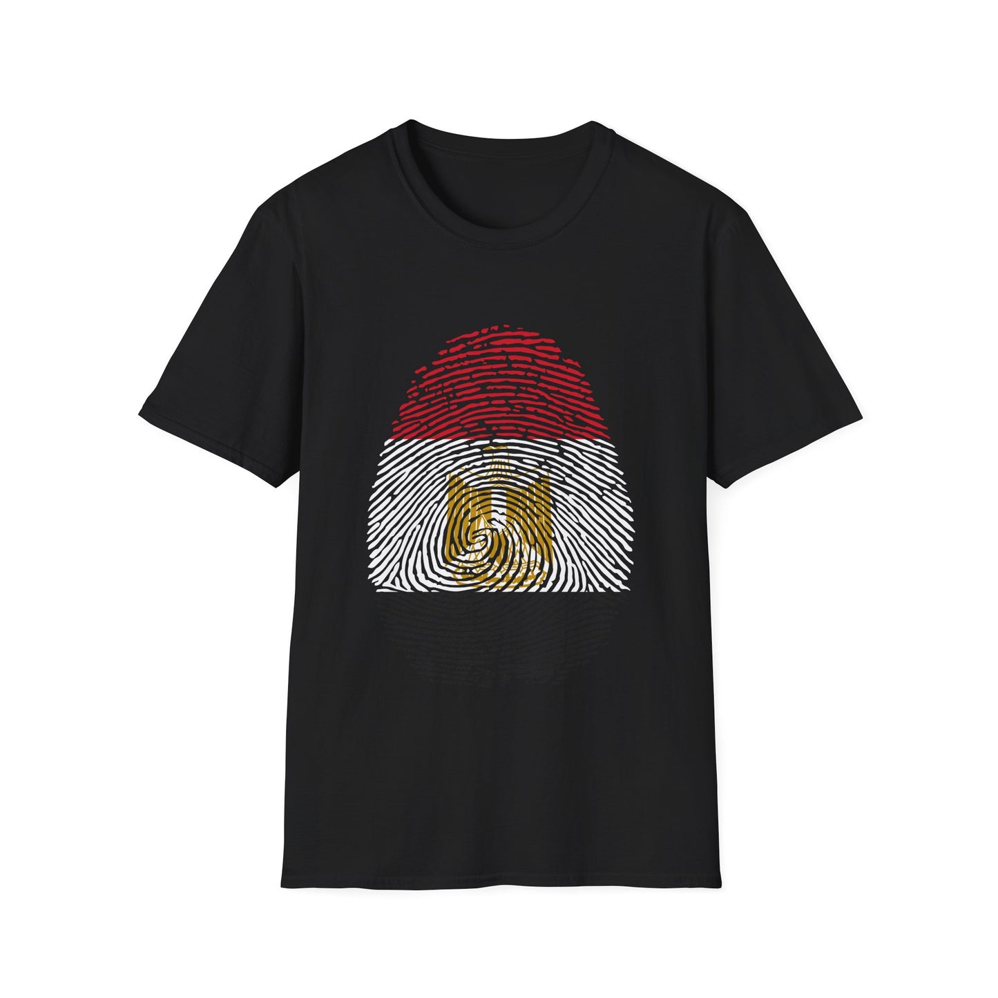 EGYPT Fingerprint flag Soccer World Cup Fan T-Shirt (WOMEN)