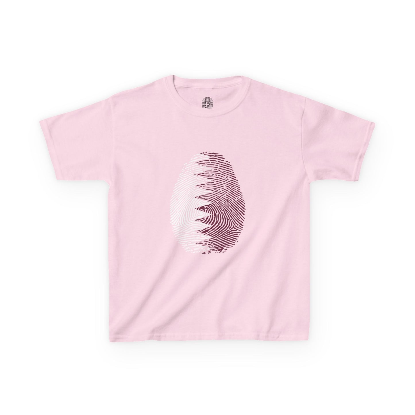 QATAR Fingerprint flag Soccer World Cup Fan T-Shirt (KIDS - UNISEX)