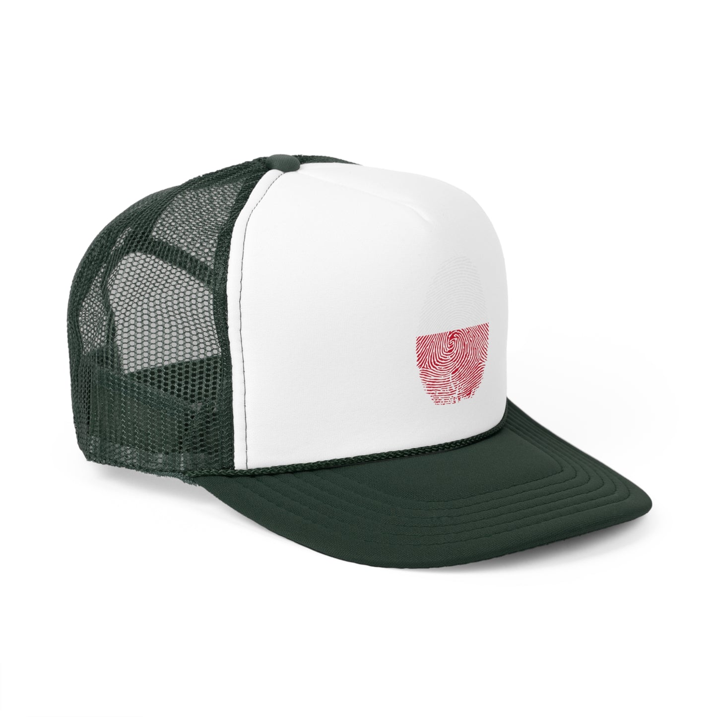 POLAND Fingerprint flag Soccer World Cup Fan Hat (UNISEX)