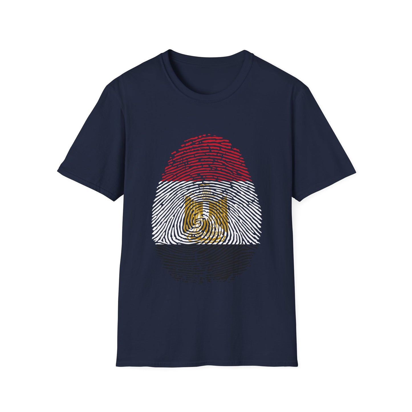 EGYPT Fingerprint flag Soccer World Cup Fan T-Shirt (WOMEN)