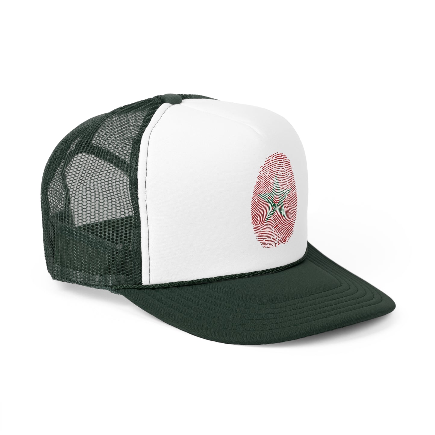 MOROCCO Fingerprint flag Soccer World Cup Fan Hat (UNISEX)