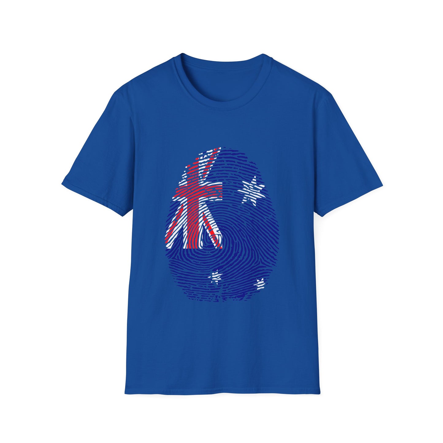 AUSTRALIA Fingerprint flag Soccer World Cup Fan T-Shirt (WOMEN)