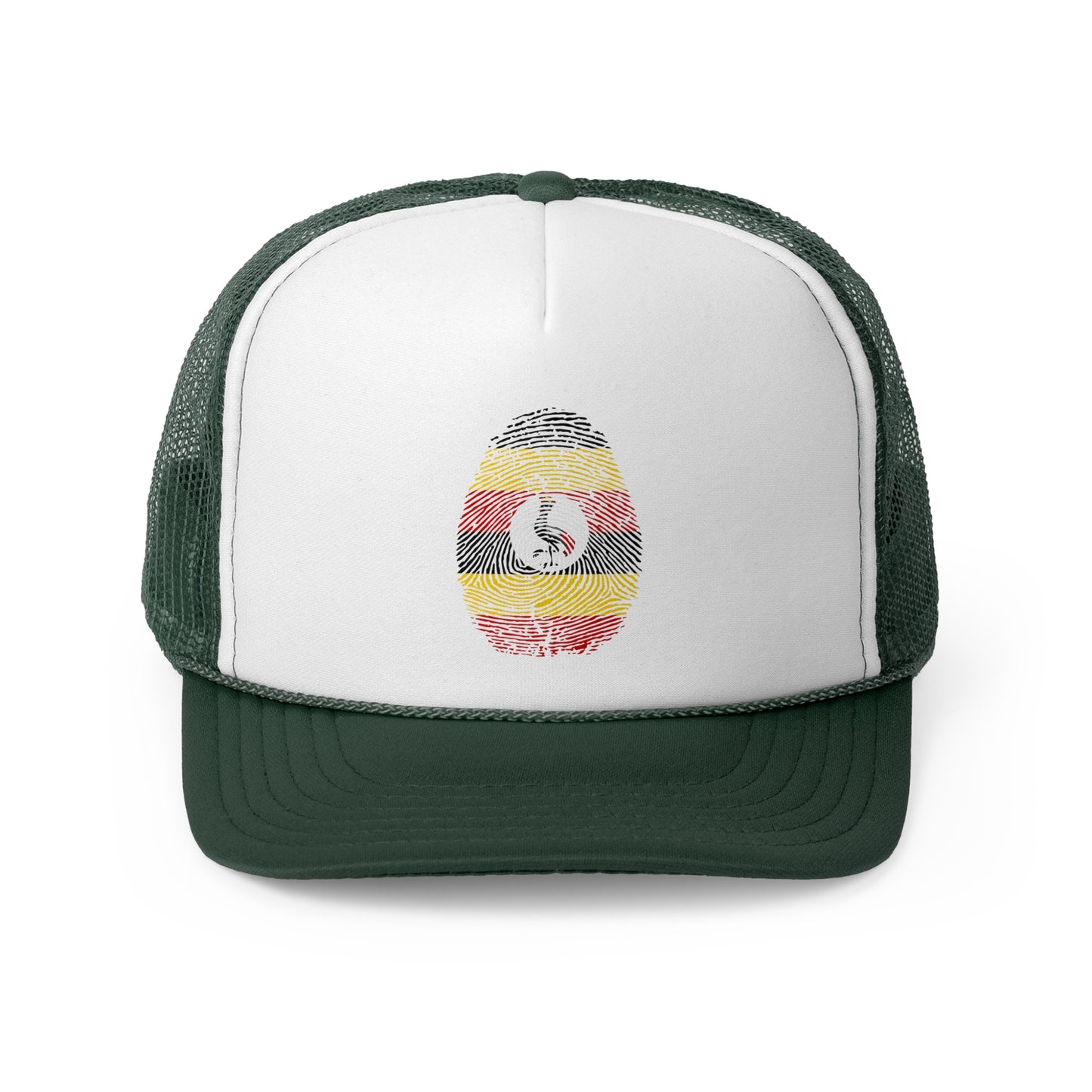 UGANDA Fingerprint flag Soccer World Cup Fan Hat (UNISEX)