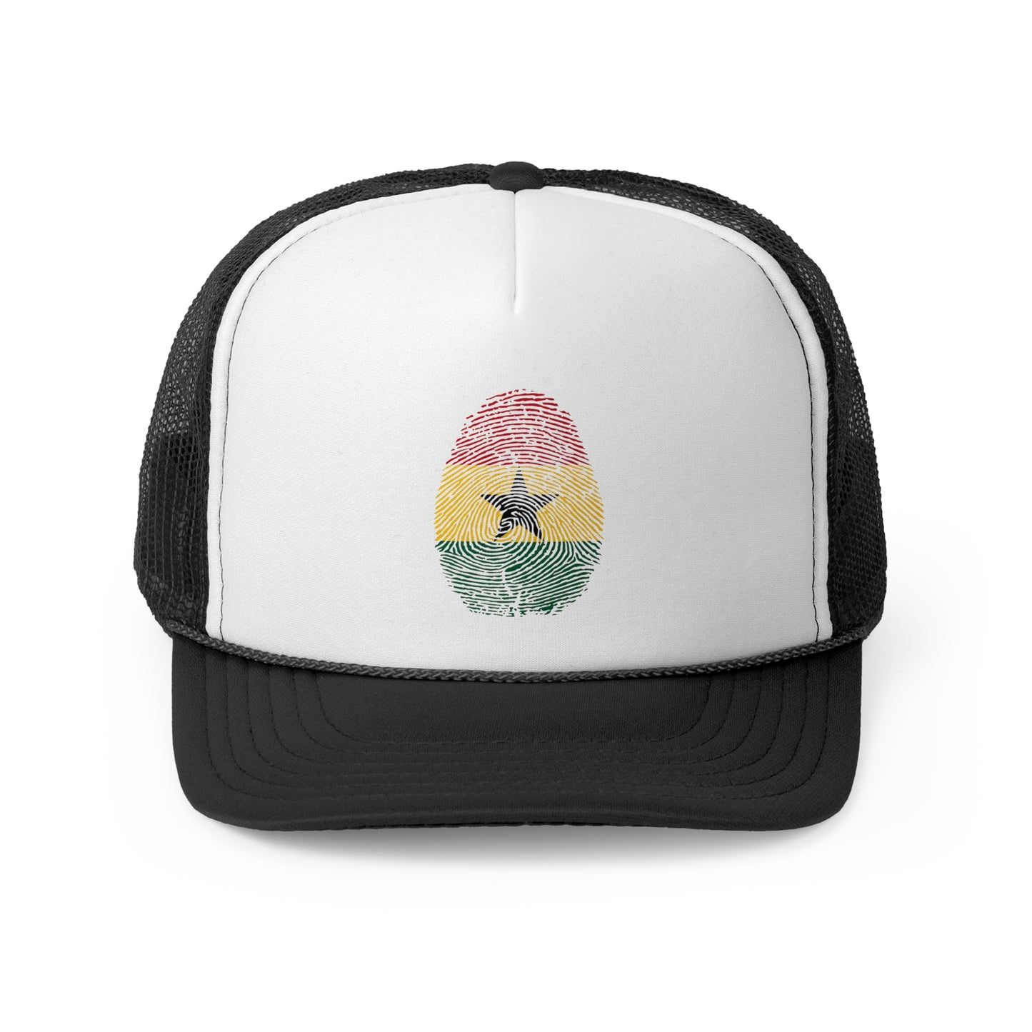 GHANA Fingerprint flag Soccer World Cup Fan Hat (UNISEX)