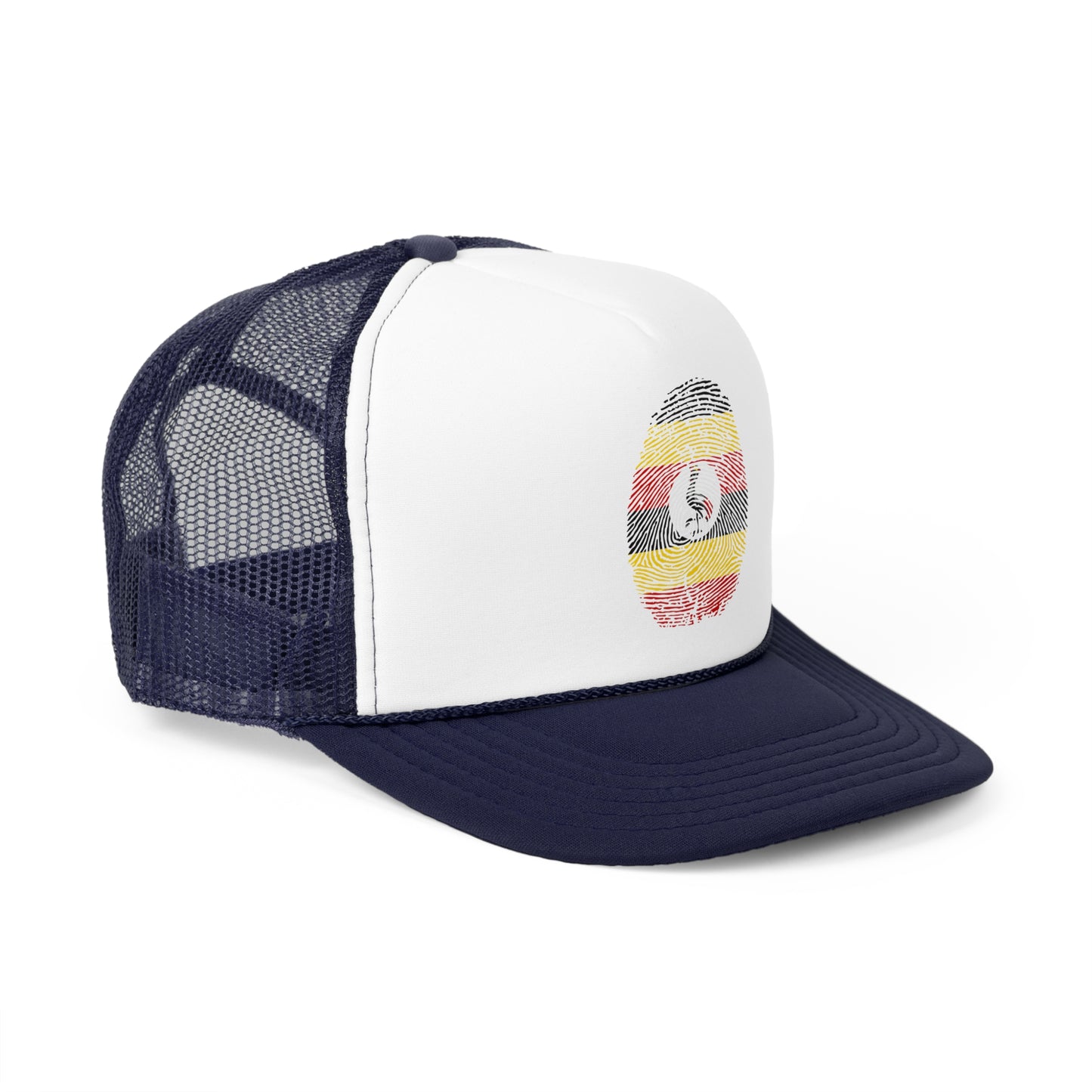 UGANDA Fingerprint flag Soccer World Cup Fan Hat (UNISEX)