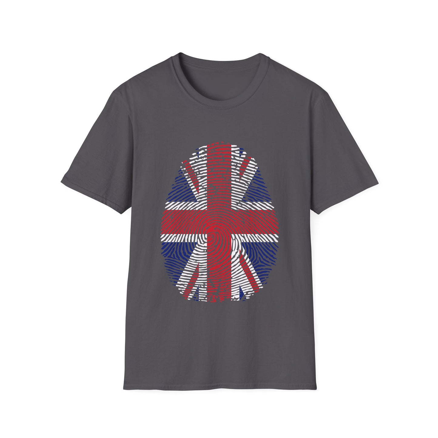 UK Fingerprint flag Soccer World Cup Fan T-Shirt (WOMEN)