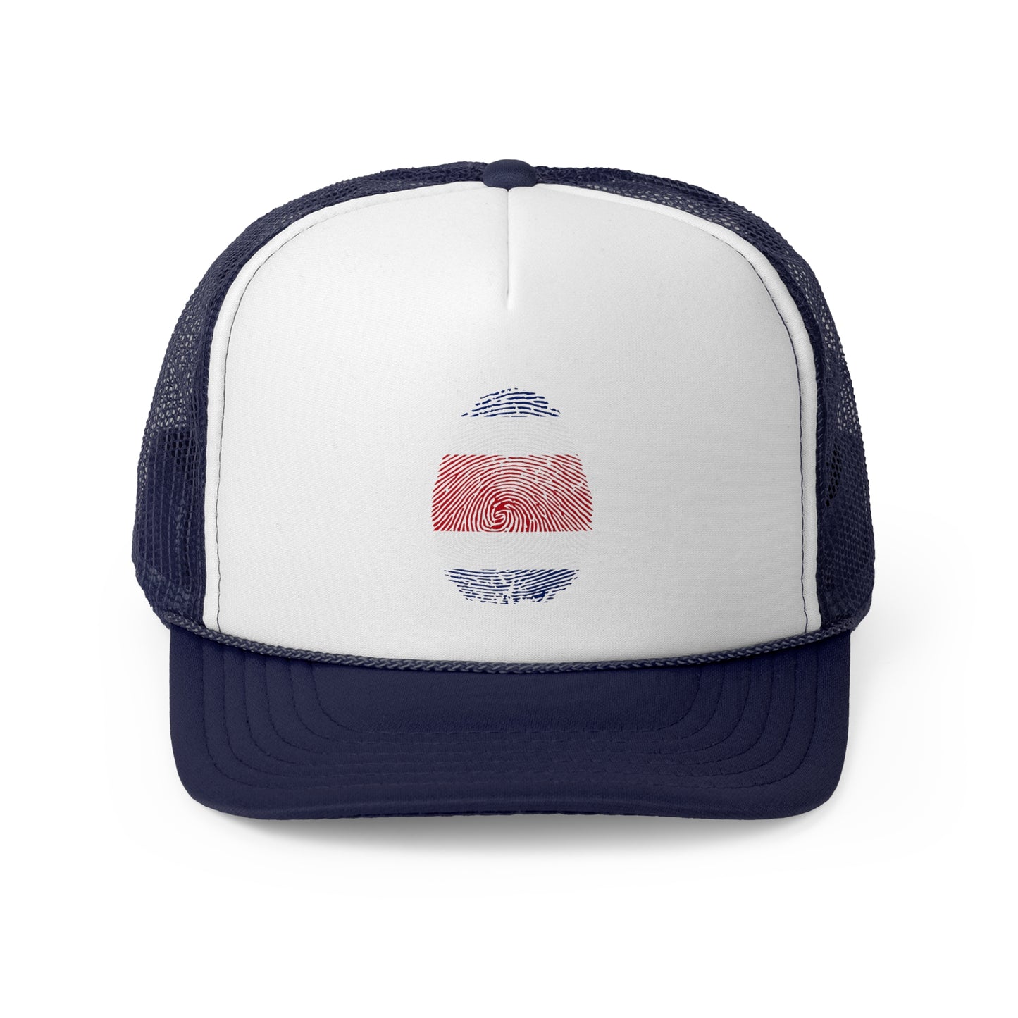 COSTA RICA Fingerprint flag Soccer World Cup Fan Hat (UNISEX)