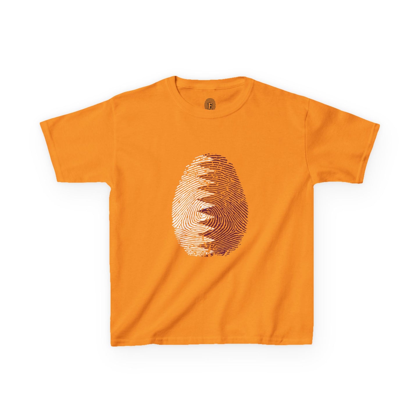 QATAR Fingerprint flag Soccer World Cup Fan T-Shirt (KIDS - UNISEX)