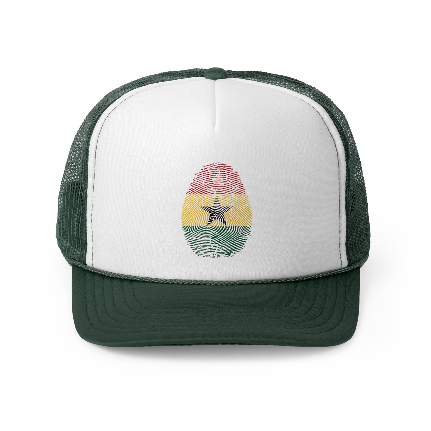GHANA Fingerprint flag Soccer World Cup Fan Hat (UNISEX)
