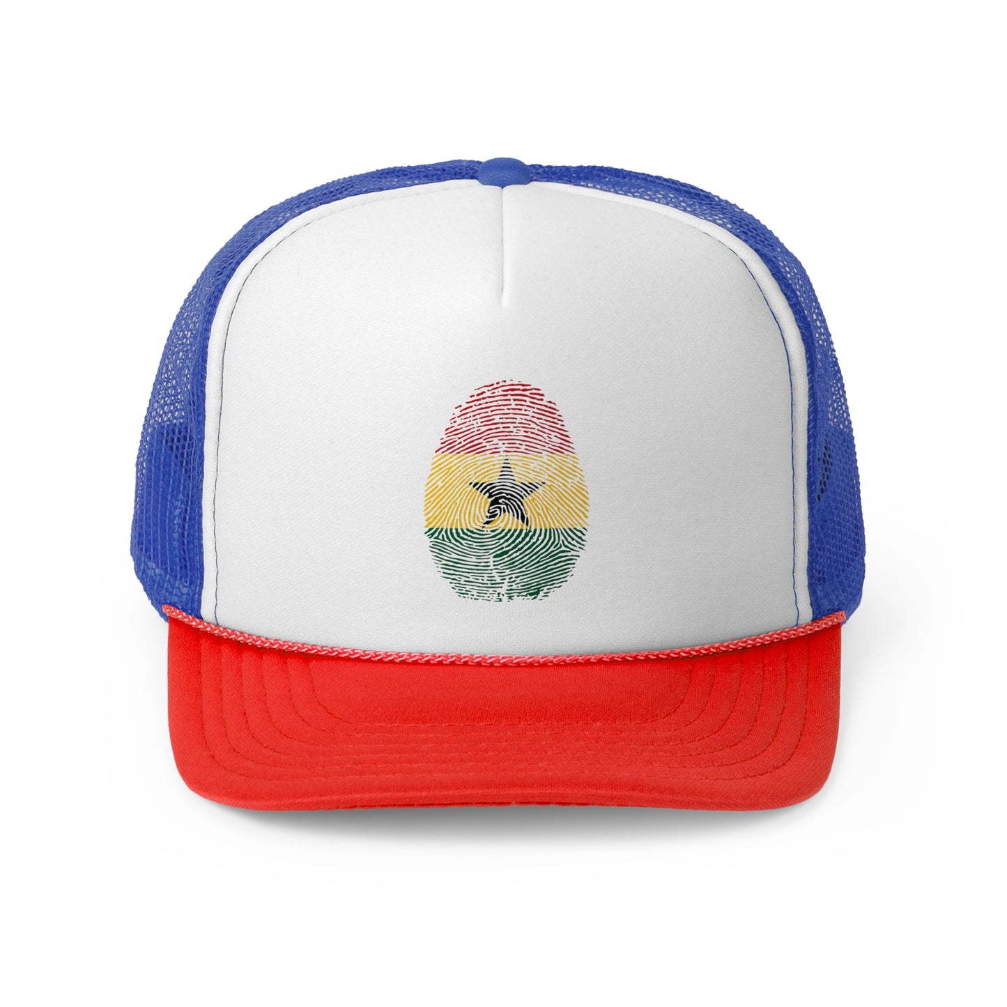 GHANA Fingerprint flag Soccer World Cup Fan Hat (UNISEX)