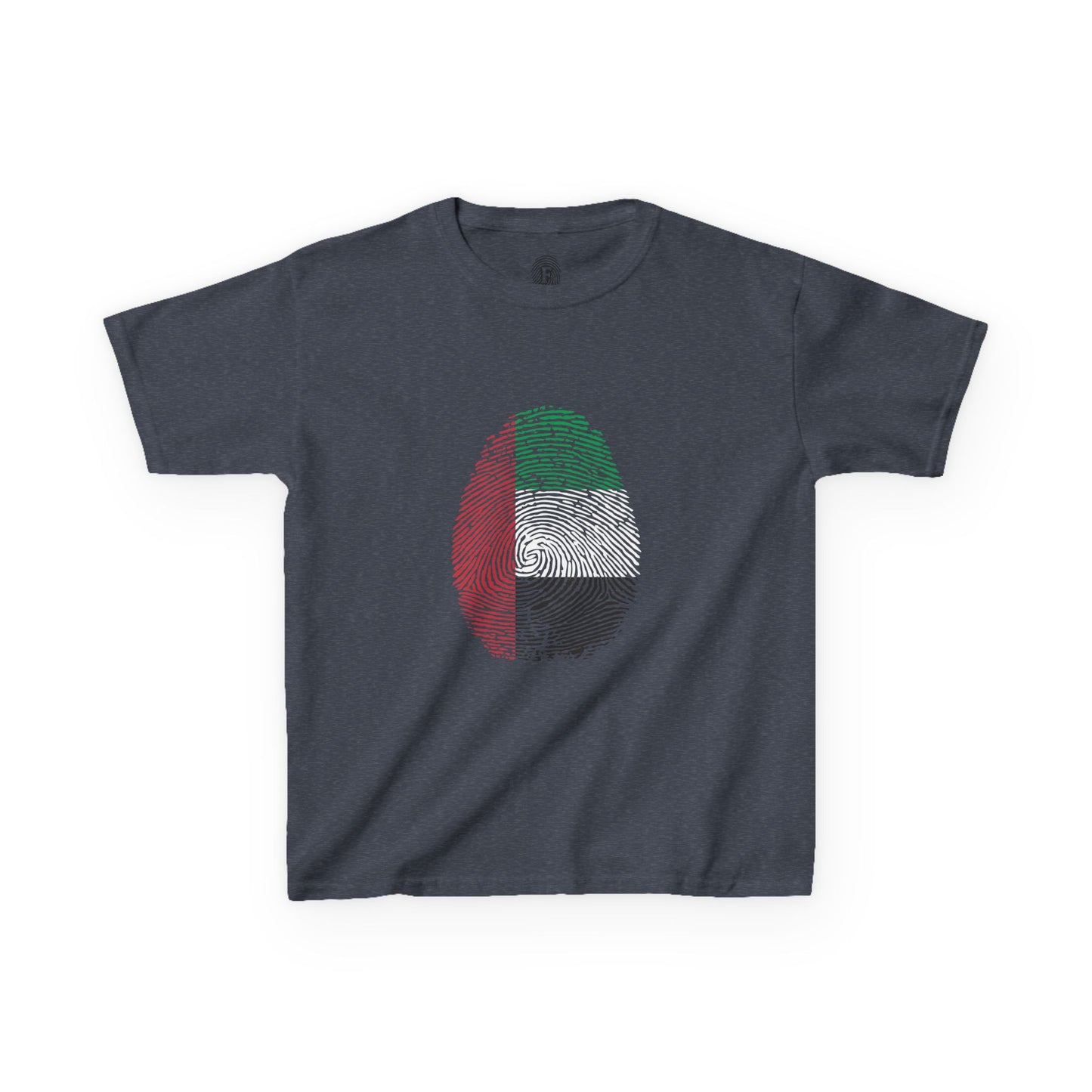 UAE Fingerprint flag Soccer World Cup Fan T-Shirt (KIDS - UNISEX)