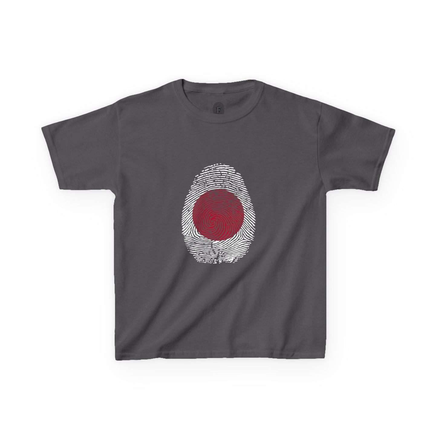 JAPAN Fingerprint flag Soccer World Cup Fan T-Shirt (KIDS - UNISEX)