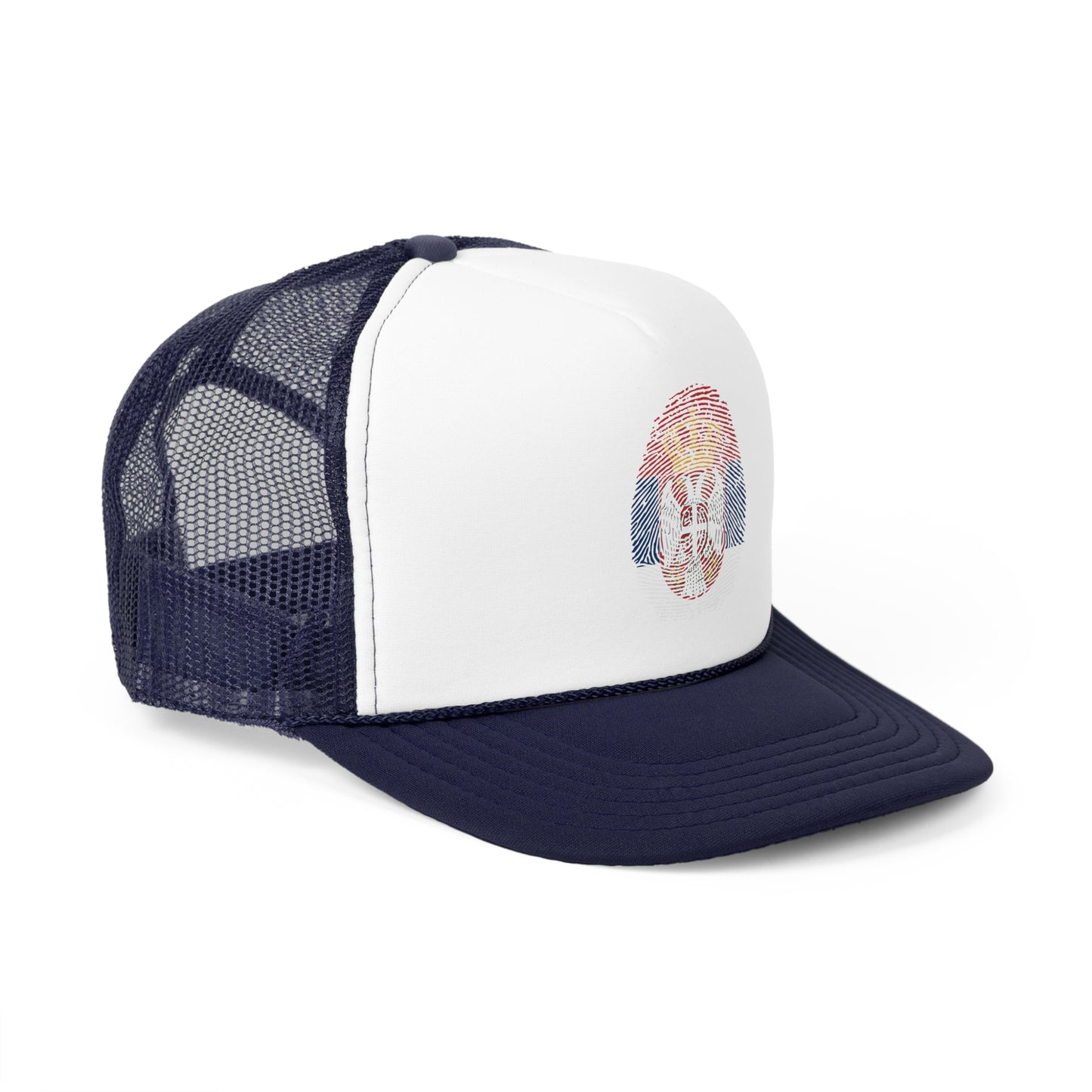 SERBIA Fingerprint flag Soccer World Cup Fan Hat (UNISEX)
