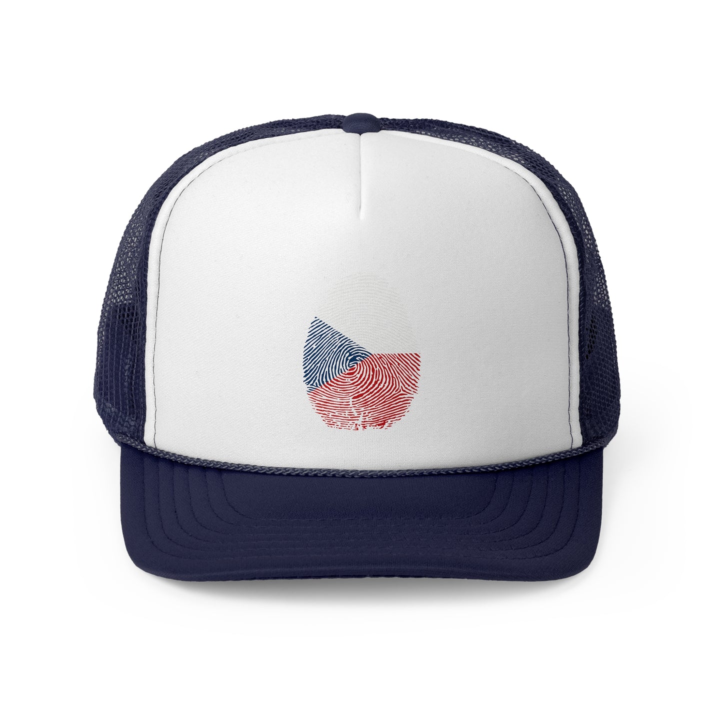 CZECHIA Fingerprint flag Soccer World Cup Fan Hat (UNISEX)