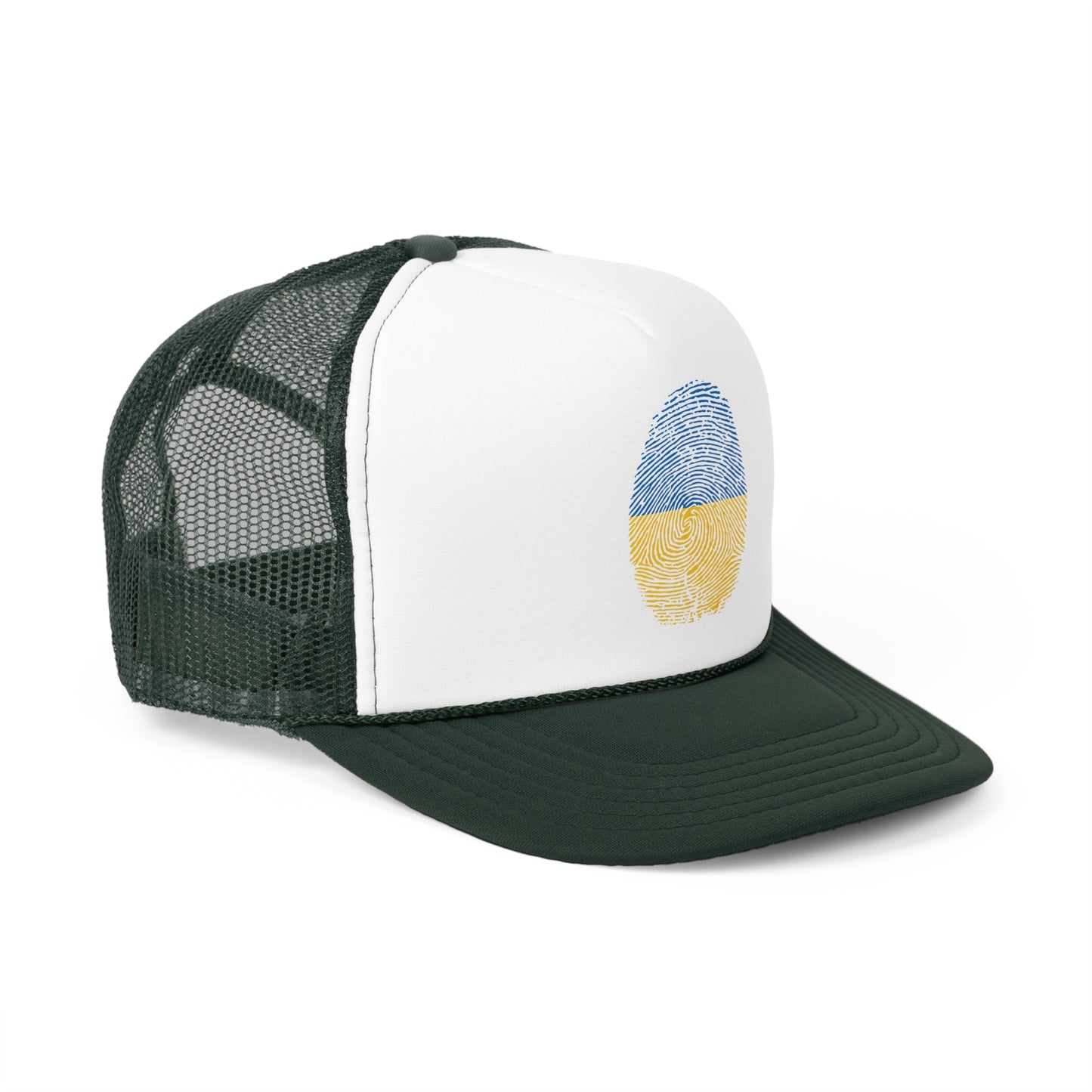 UKRAINE Fingerprint flag Soccer World Cup Fan Hat (UNISEX)