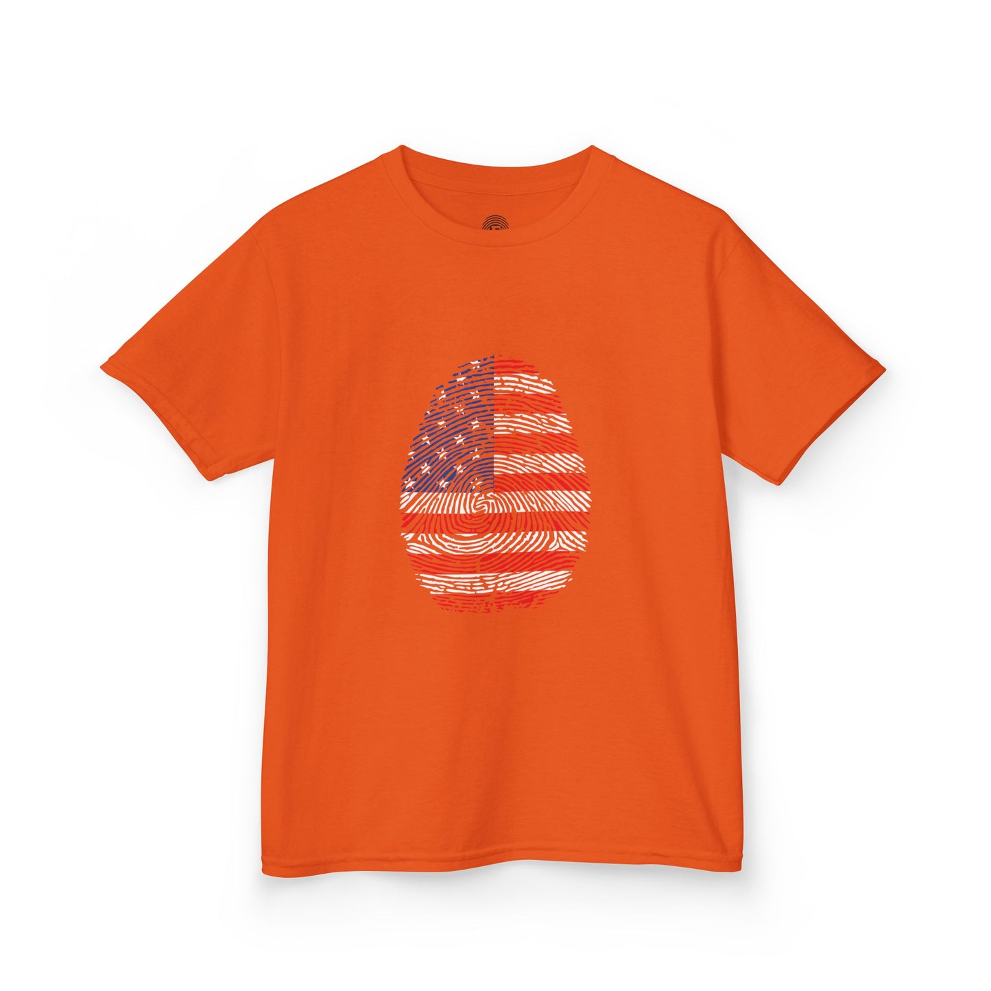 USA Fingerprint flag Soccer World Cup Fan T-Shirt (KIDS - UNISEX)