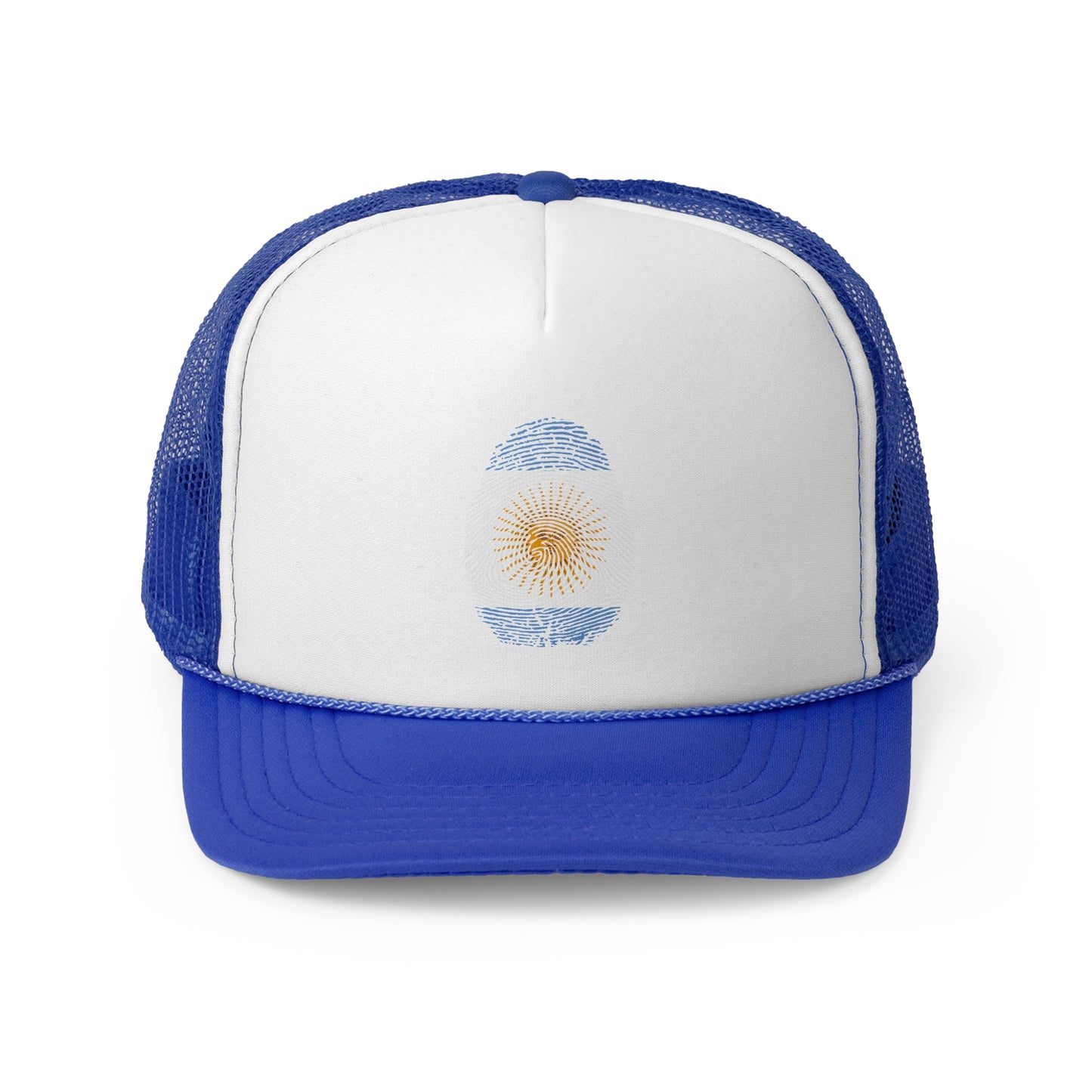 ARGENTINA Fingerprint flag Soccer World Cup Fan Hat (UNISEX)