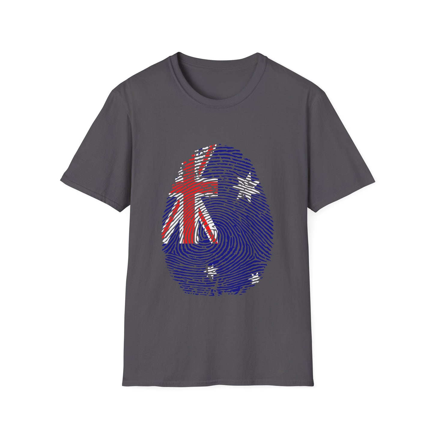 AUSTRALIA Fingerprint flag Soccer World Cup Fan T-Shirt (WOMEN)