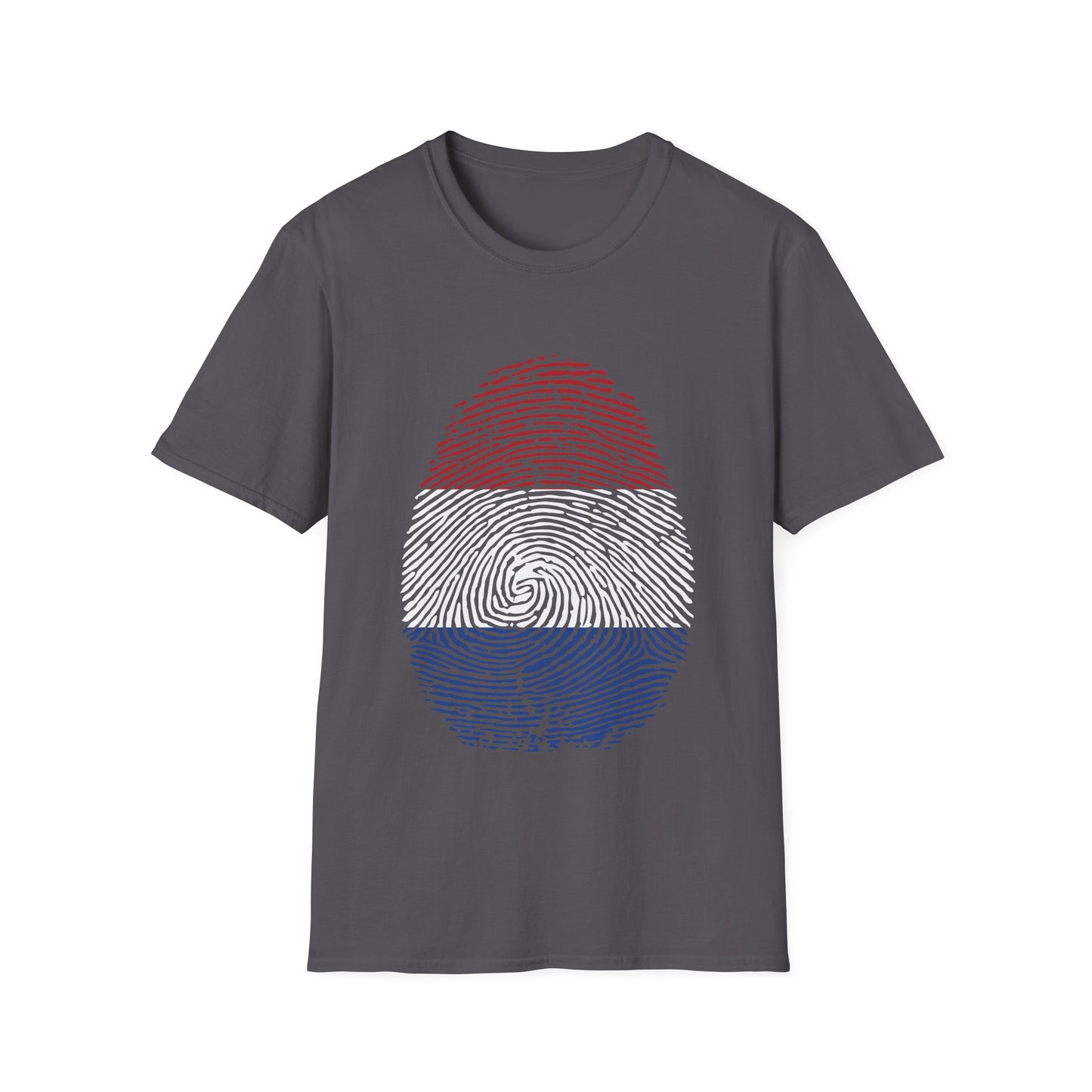 NETHERLAND Fingerprint flag Soccer World Cup Fan T-Shirt (WOMEN)