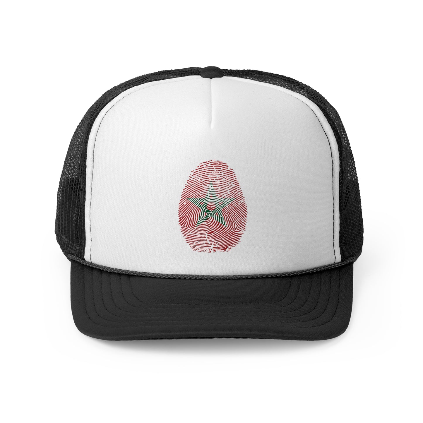 MOROCCO Fingerprint flag Soccer World Cup Fan Hat (UNISEX)