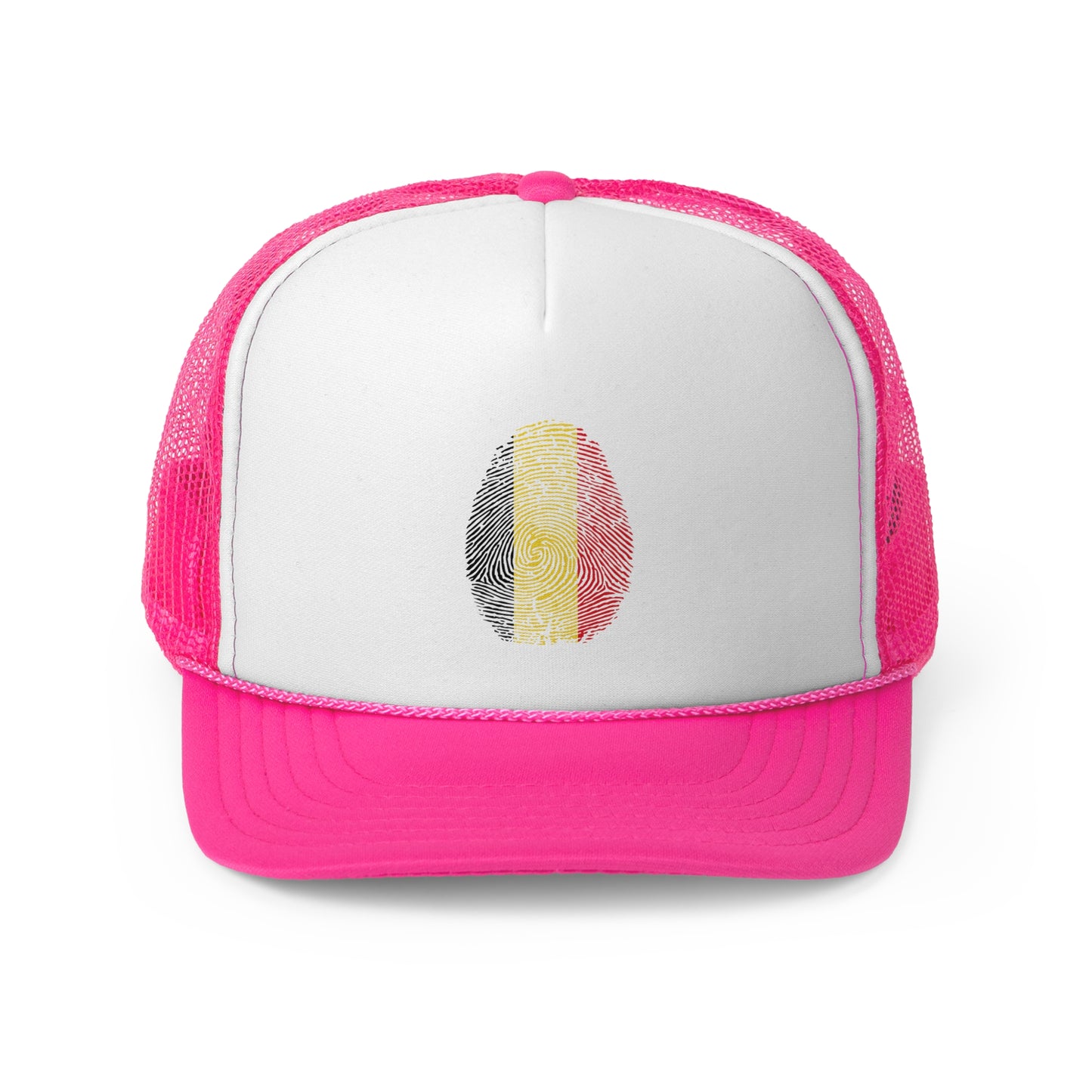 BELGIUM Fingerprint flag Soccer World Cup Fan Hat (UNISEX)