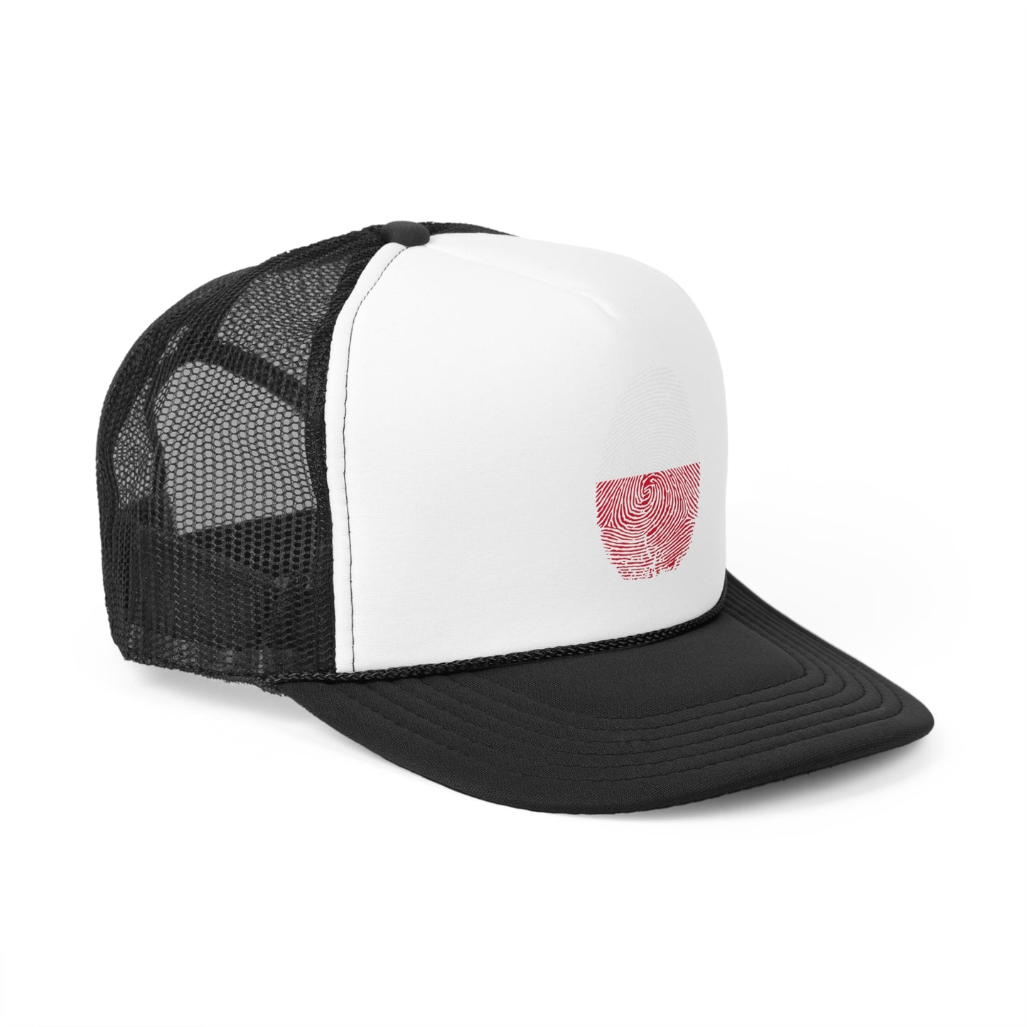 POLAND Fingerprint flag Soccer World Cup Fan Hat (UNISEX)