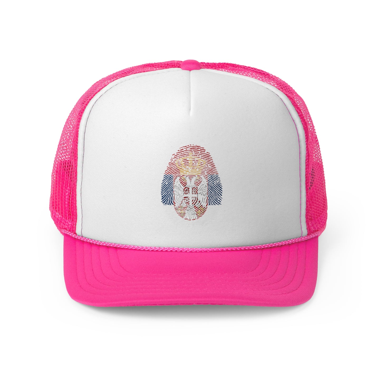 SERBIA Fingerprint flag Soccer World Cup Fan Hat (UNISEX)