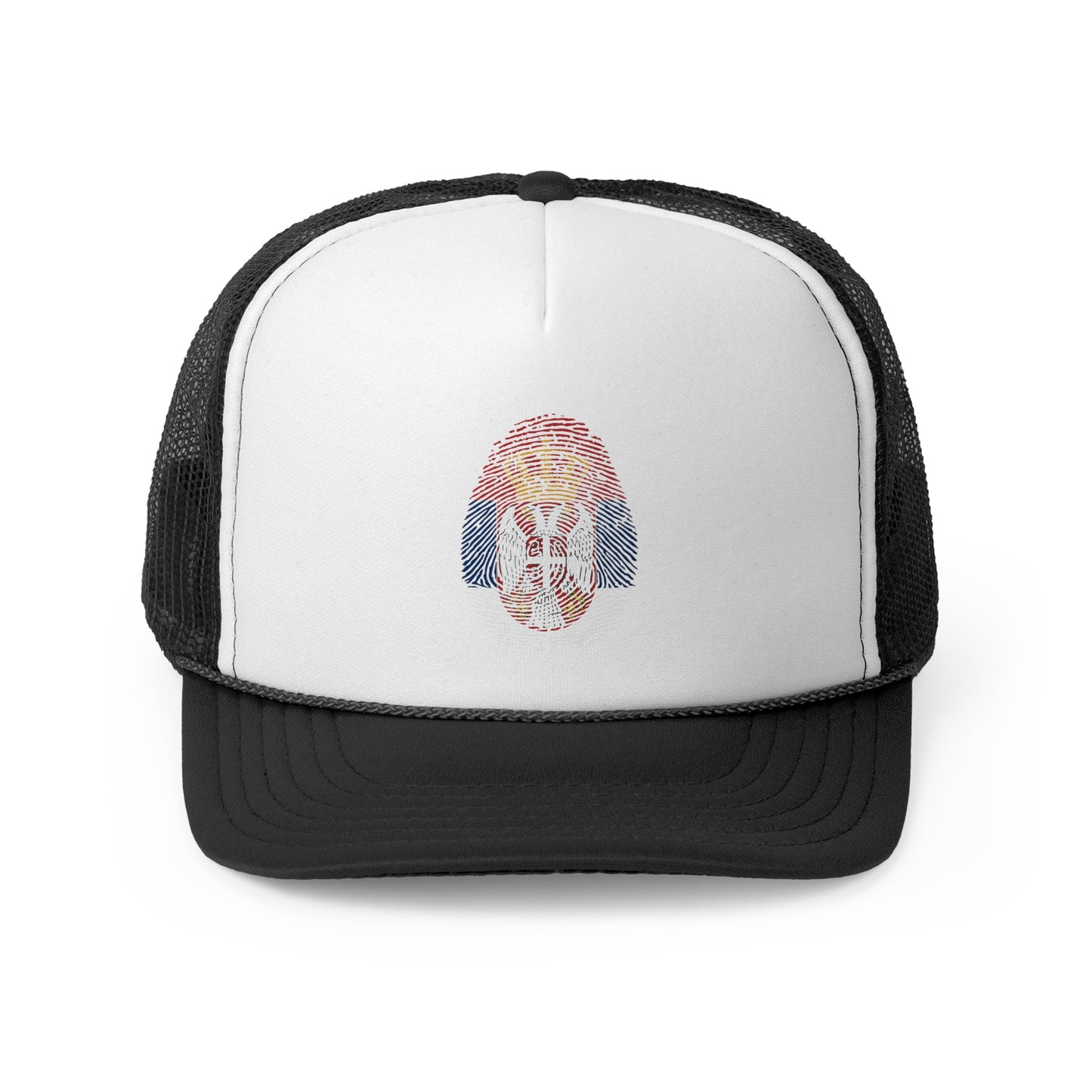 SERBIA Fingerprint flag Soccer World Cup Fan Hat (UNISEX)