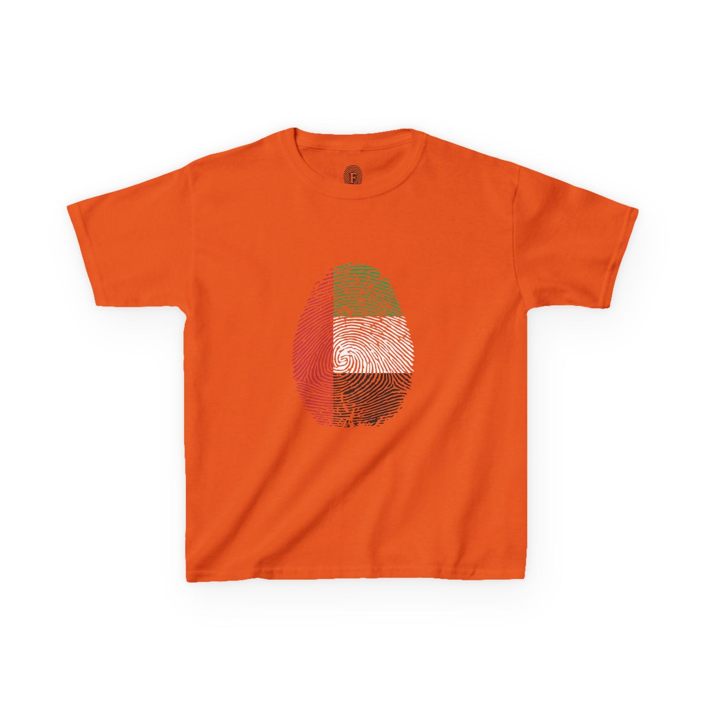 UAE Fingerprint flag Soccer World Cup Fan T-Shirt (KIDS - UNISEX)