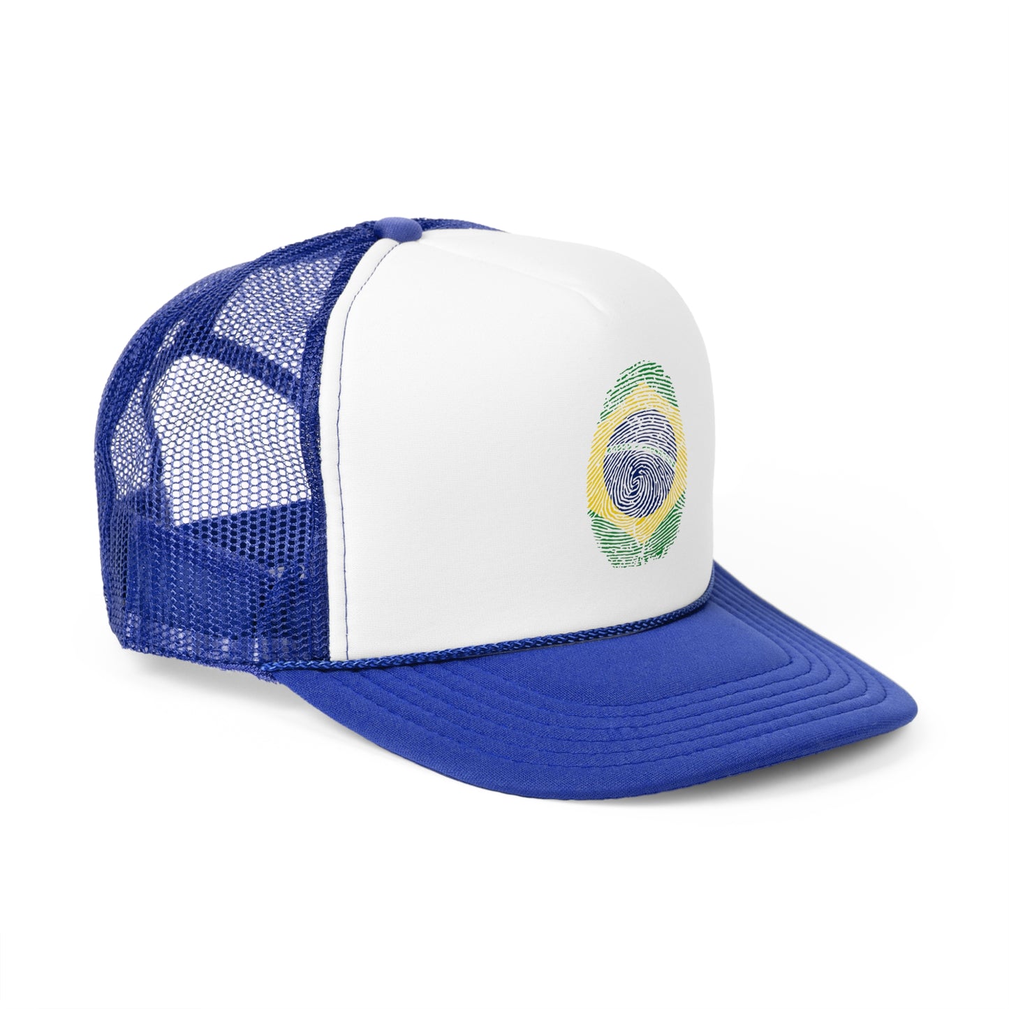 BRAZIL Fingerprint flag Soccer World Cup Fan Hat (UNISEX)