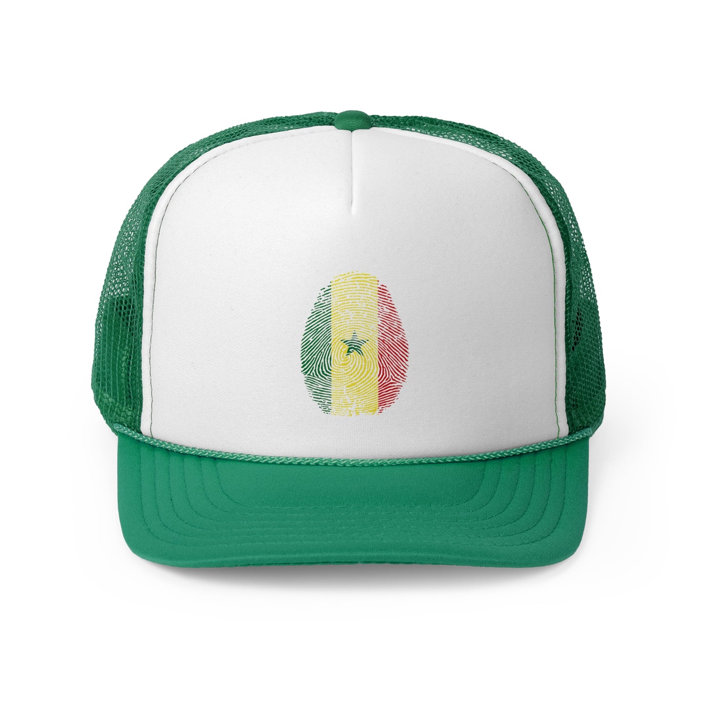 SENEGAL Fingerprint flag Soccer World Cup Fan Hat (UNISEX)