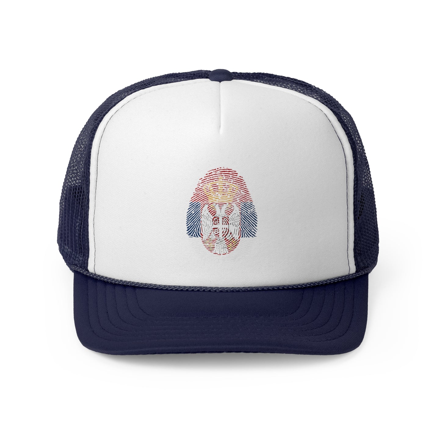 SERBIA Fingerprint flag Soccer World Cup Fan Hat (UNISEX)