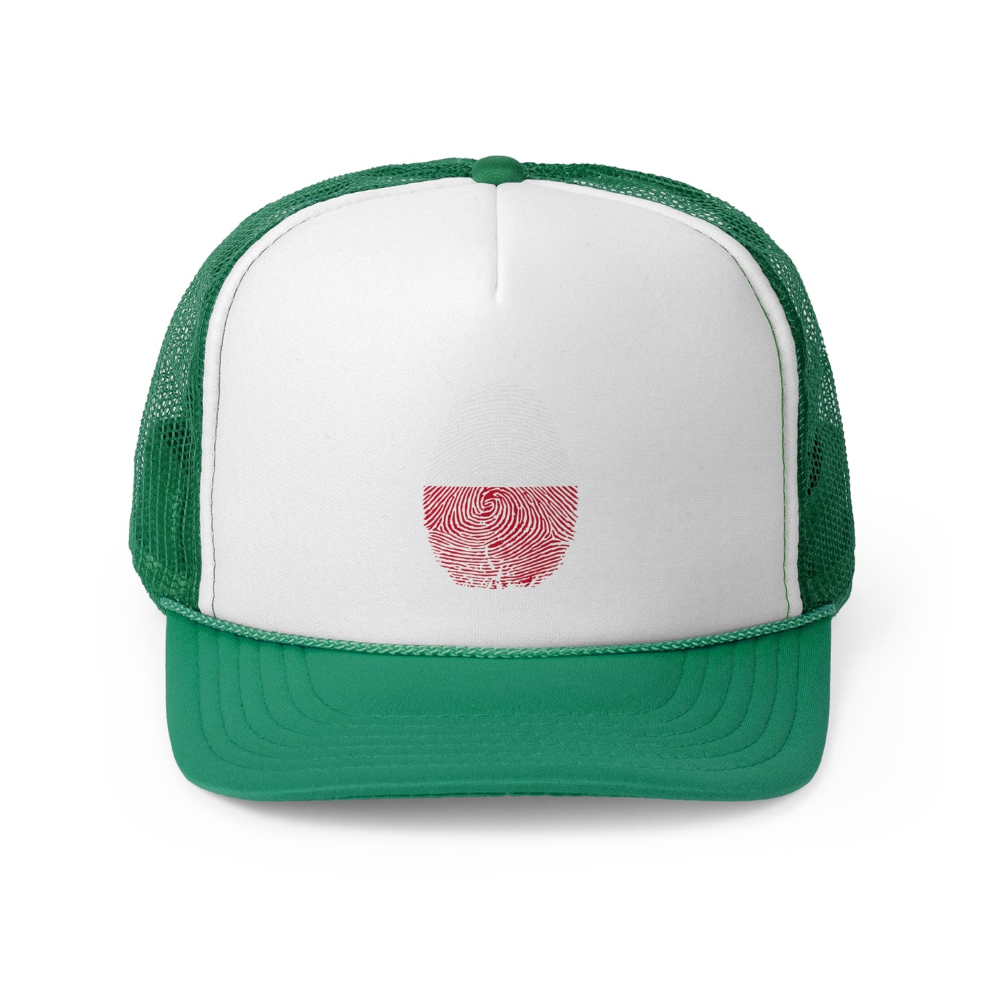 POLAND Fingerprint flag Soccer World Cup Fan Hat (UNISEX)