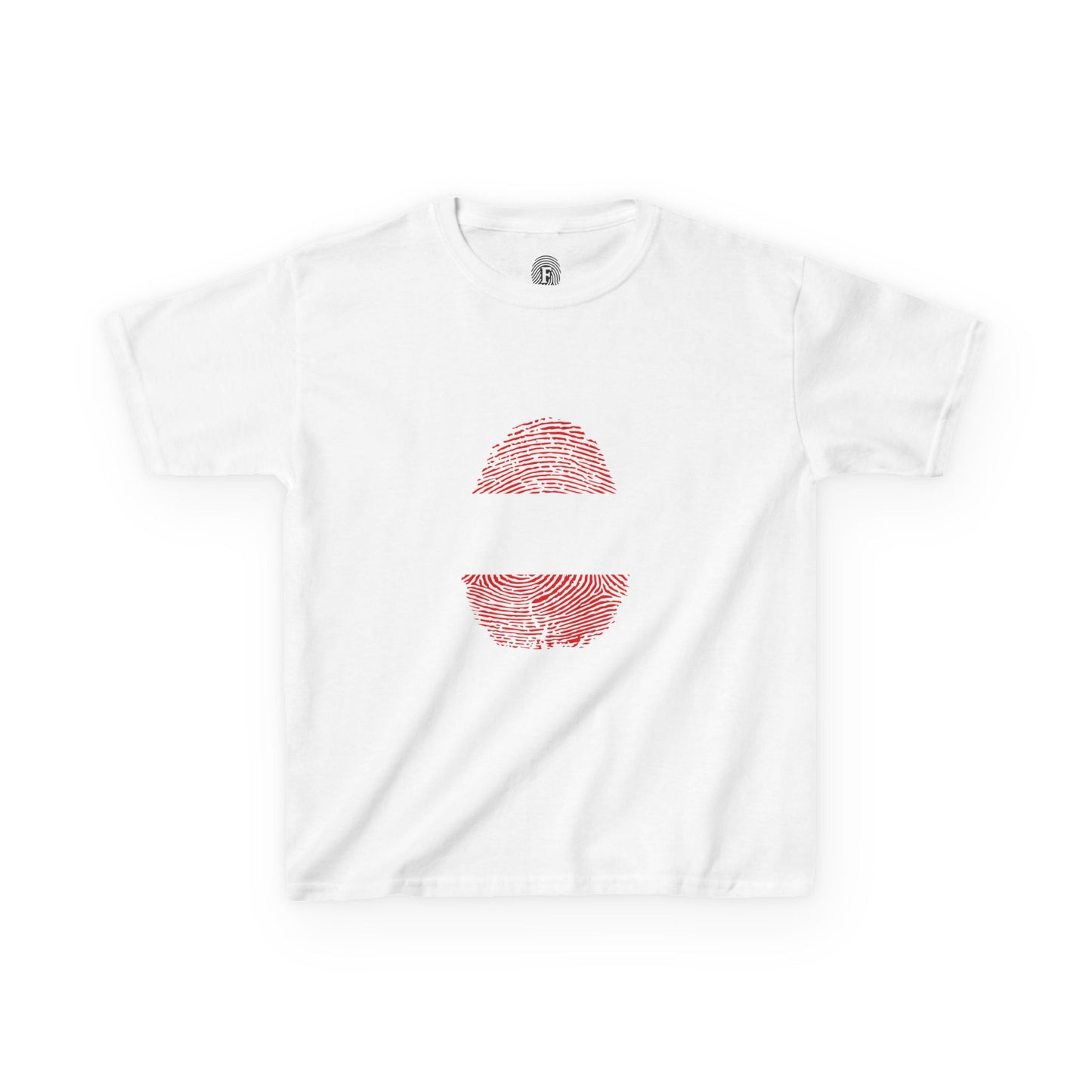 AUSTRIA Fingerprint flag Soccer World Cup Fan T-Shirt (KIDS - UNISEX)