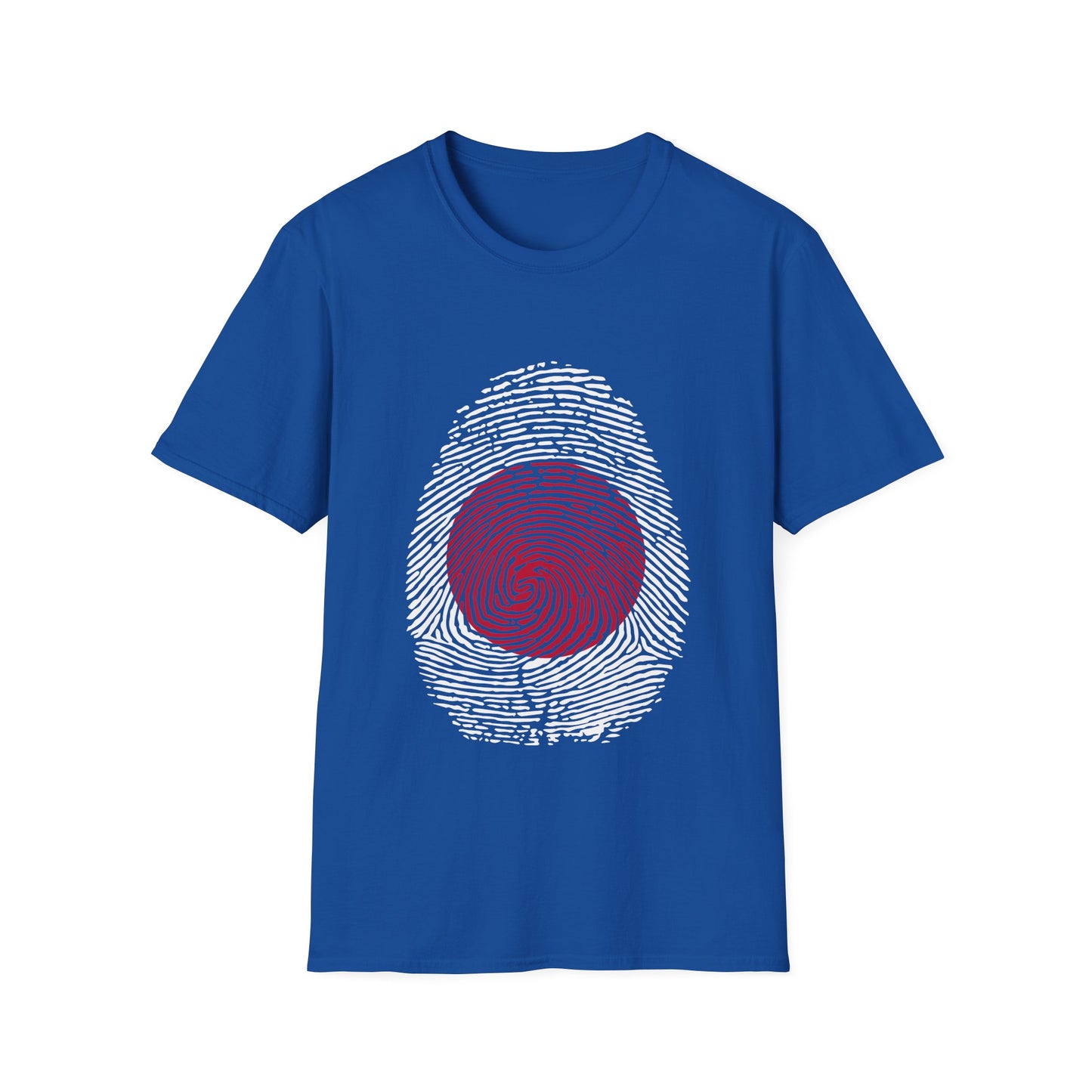 JAPAN Fingerprint flag Soccer World Cup Fan T-Shirt (WOMEN)