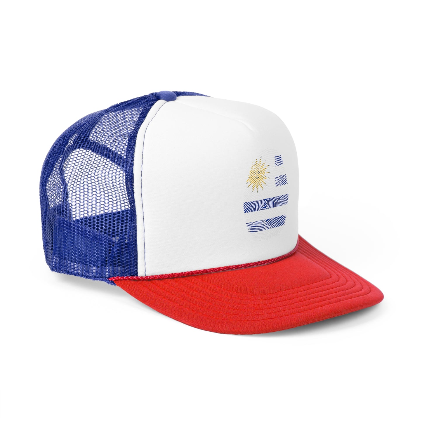 URUGUAY Fingerprint flag Soccer World Cup Fan Hat (UNISEX)
