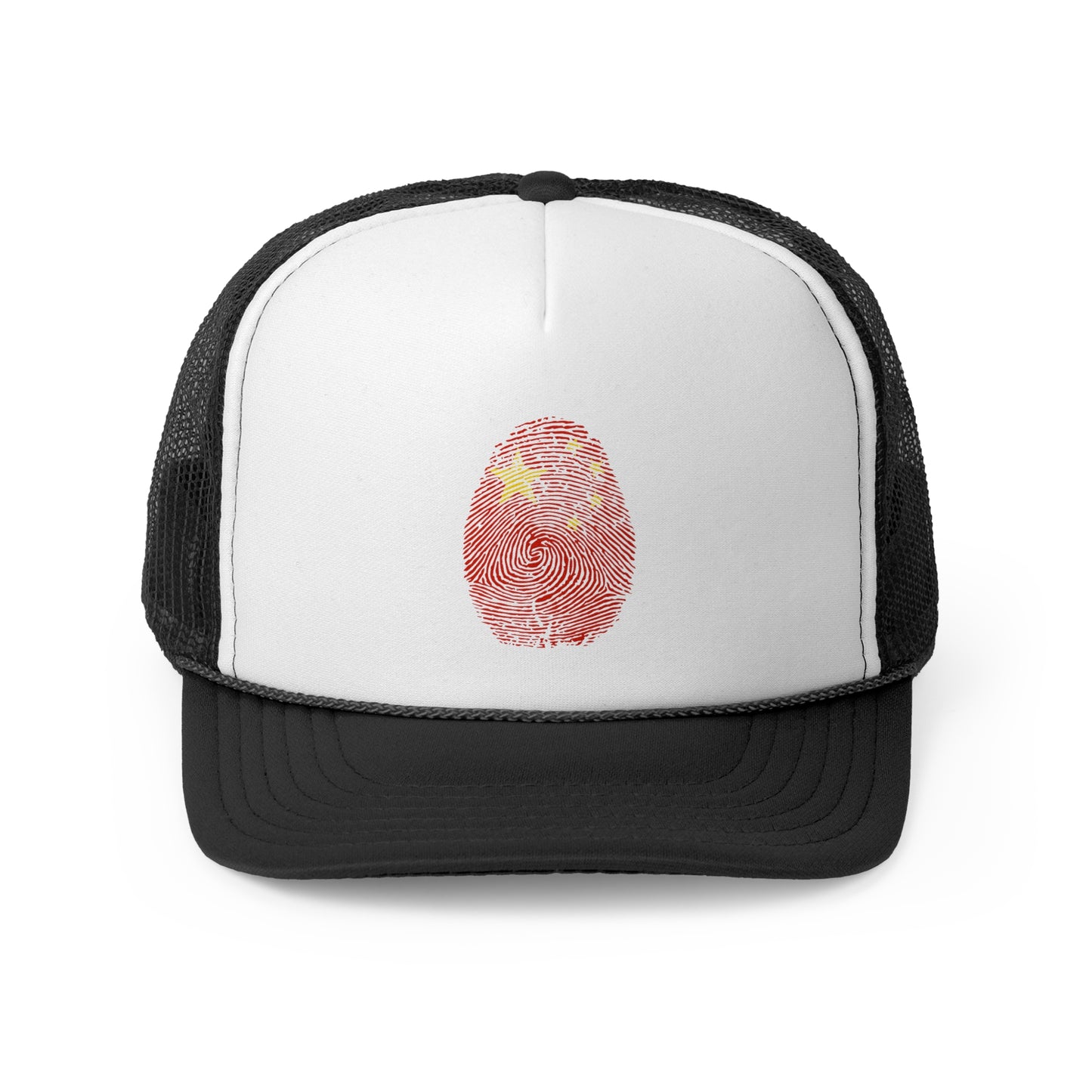 CHINA Fingerprint flag Soccer World Cup Fan Hat (UNISEX)