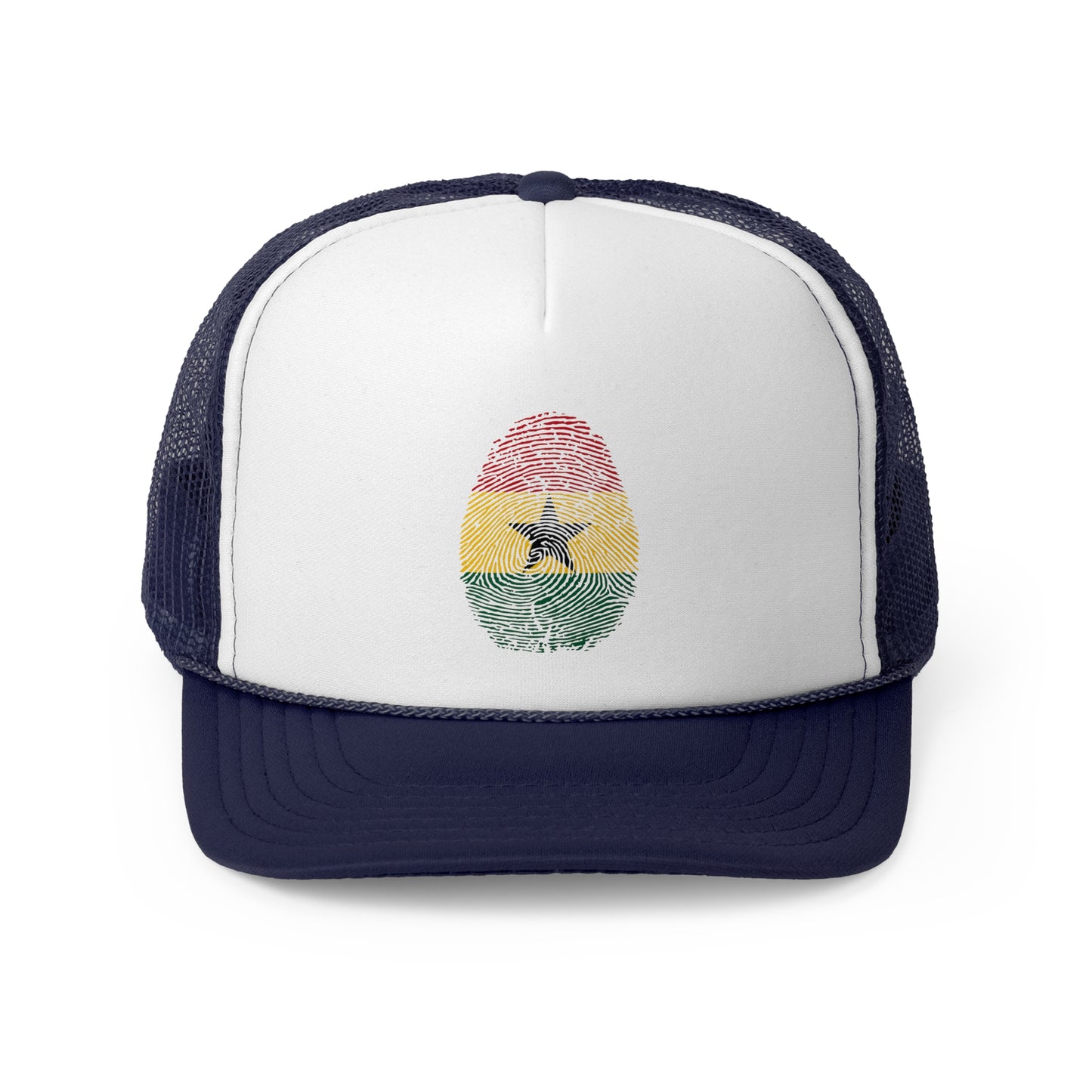 GHANA Fingerprint flag Soccer World Cup Fan Hat (UNISEX)