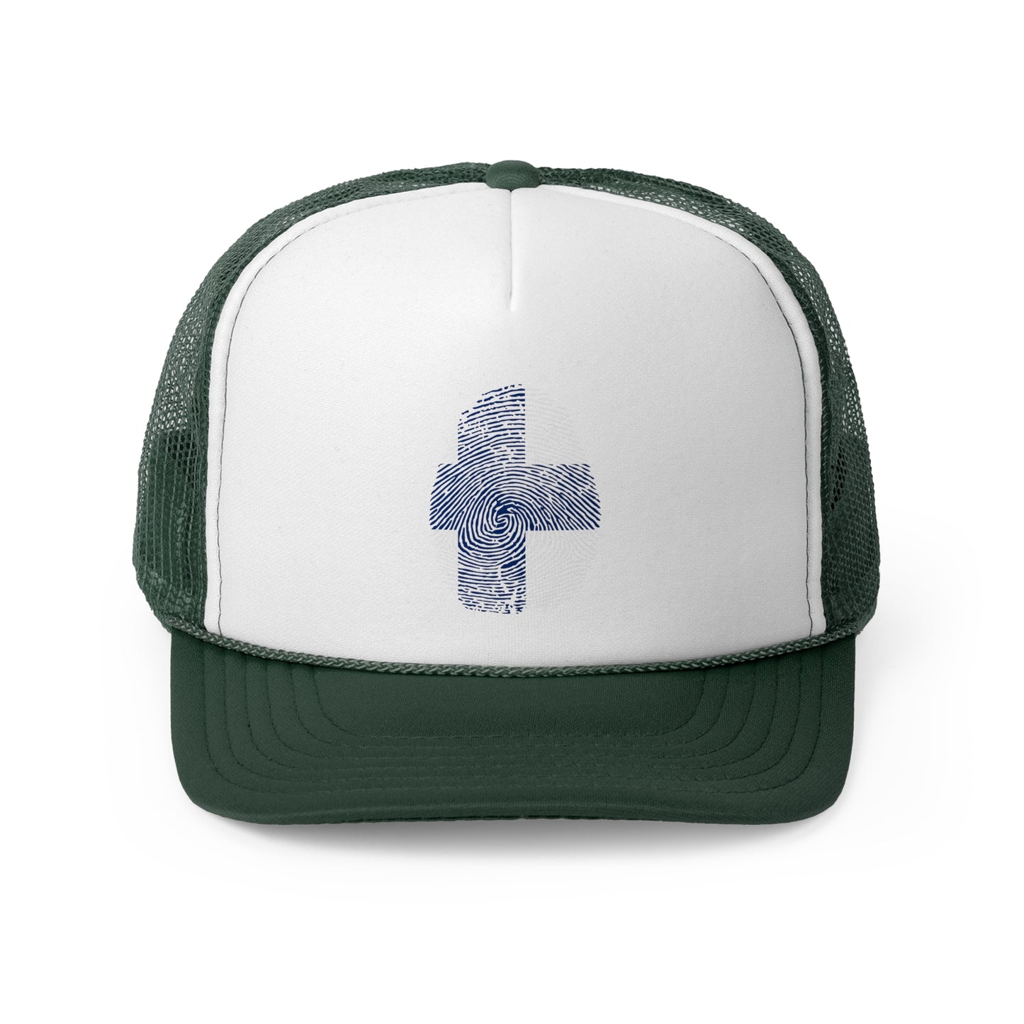FINLAND Fingerprint flag Soccer World Cup Fan Hat (UNISEX)