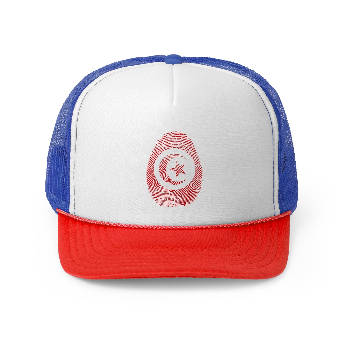 TUNISIA Fingerprint flag Soccer World Cup Fan Hat (UNISEX)