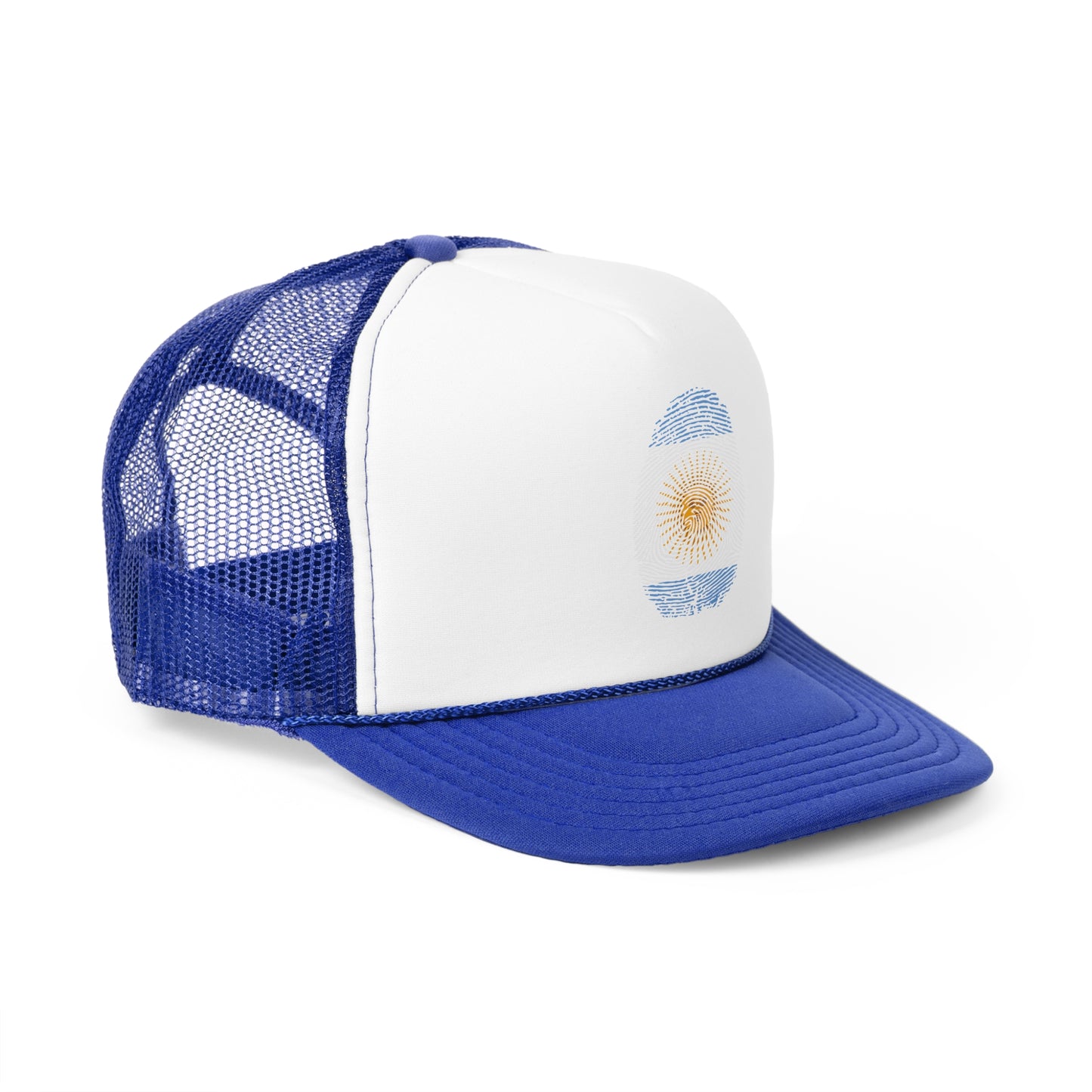 ARGENTINA Fingerprint flag Soccer World Cup Fan Hat (UNISEX)