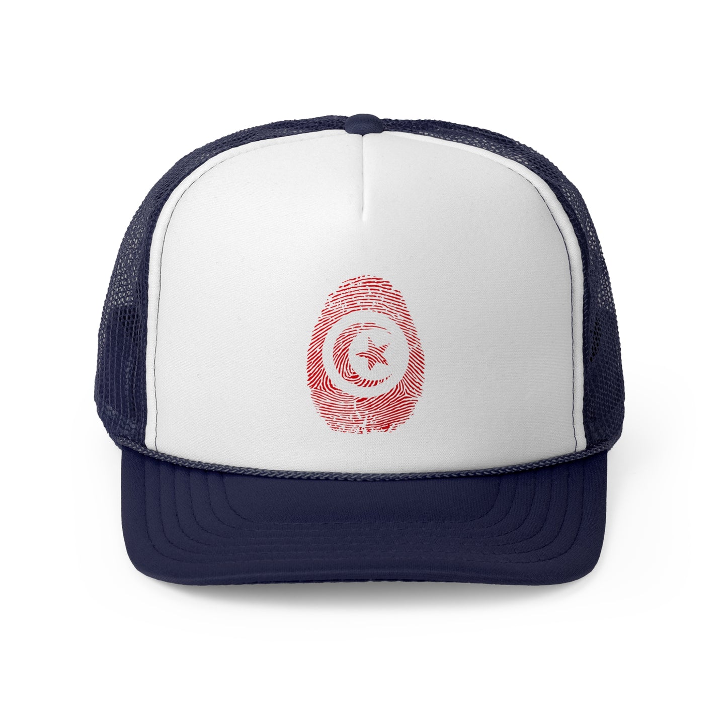 TUNISIA Fingerprint flag Soccer World Cup Fan Hat (UNISEX)