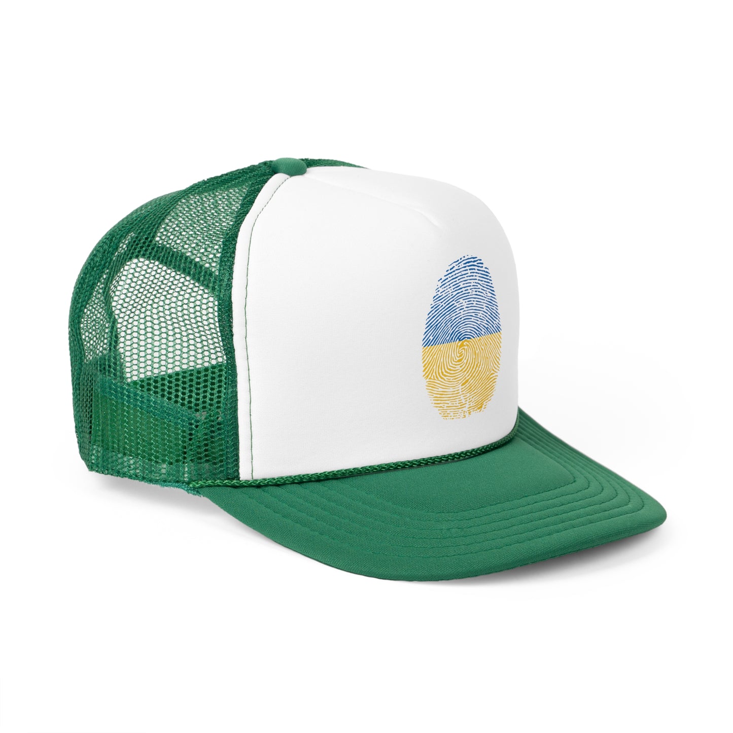 UKRAINE Fingerprint flag Soccer World Cup Fan Hat (UNISEX)