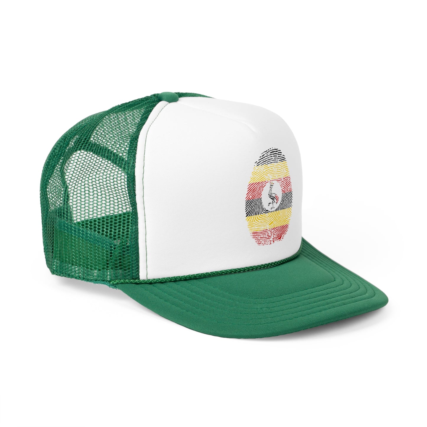 UGANDA Fingerprint flag Soccer World Cup Fan Hat (UNISEX)