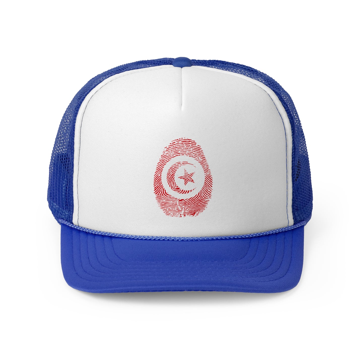 TUNISIA Fingerprint flag Soccer World Cup Fan Hat (UNISEX)