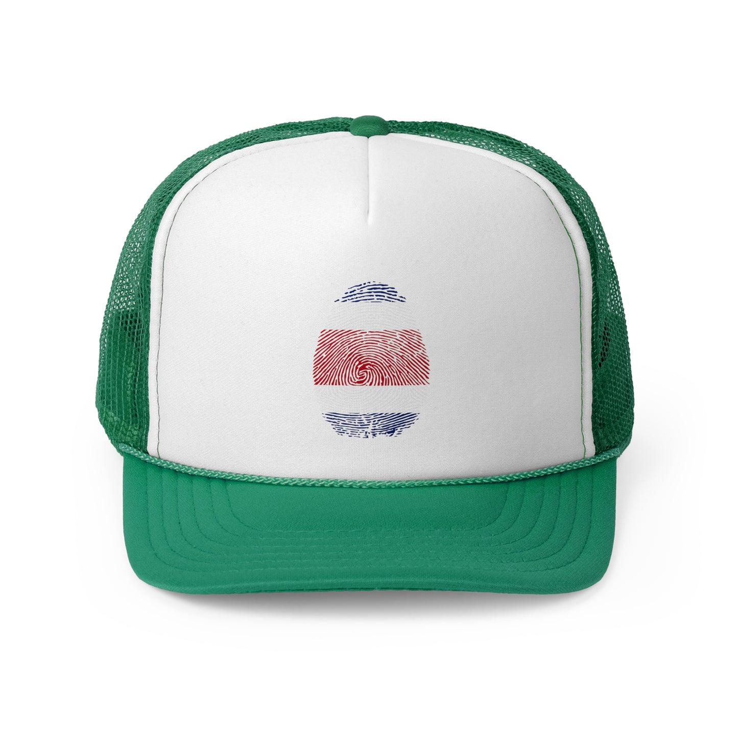 COSTA RICA Fingerprint flag Soccer World Cup Fan Hat (UNISEX)